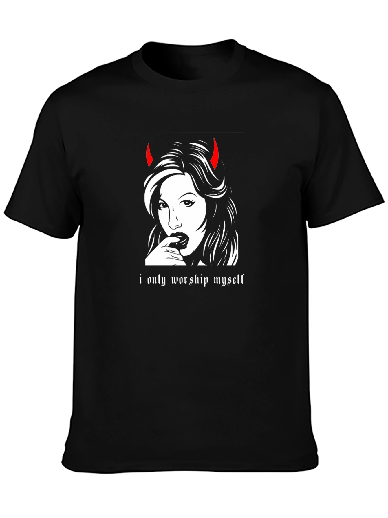 I Only Worship Myself Graphic Tee