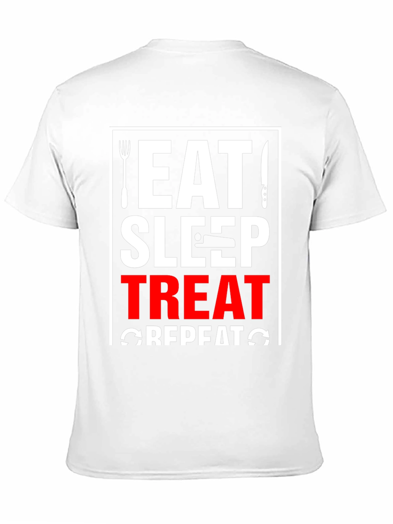 Eat Sleep Treat Repeat Graphic Tee