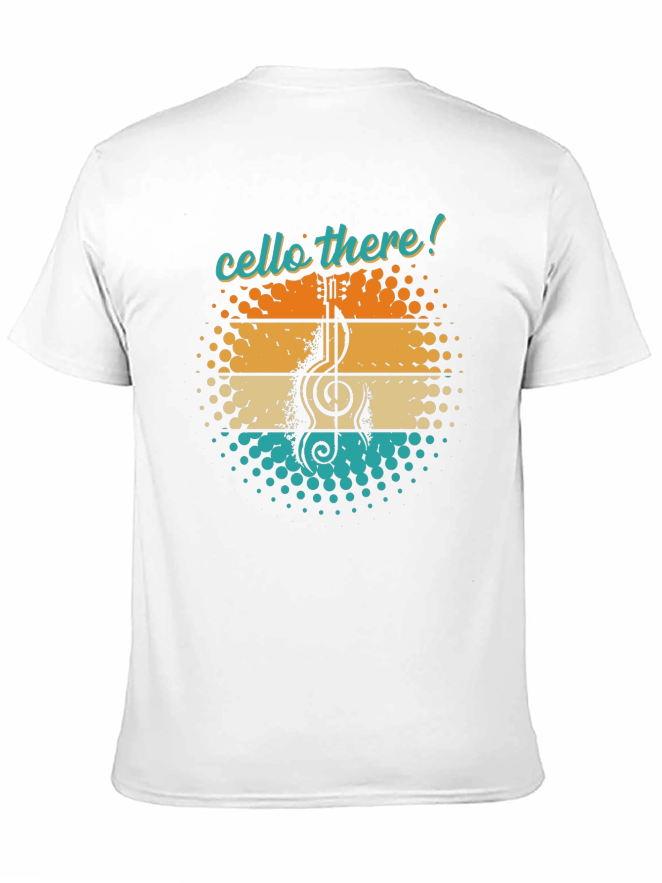 Cello There! Music Lover Graphic Tee