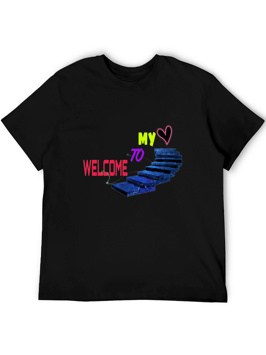 Welcome To My Heart Staircase T-Shirt