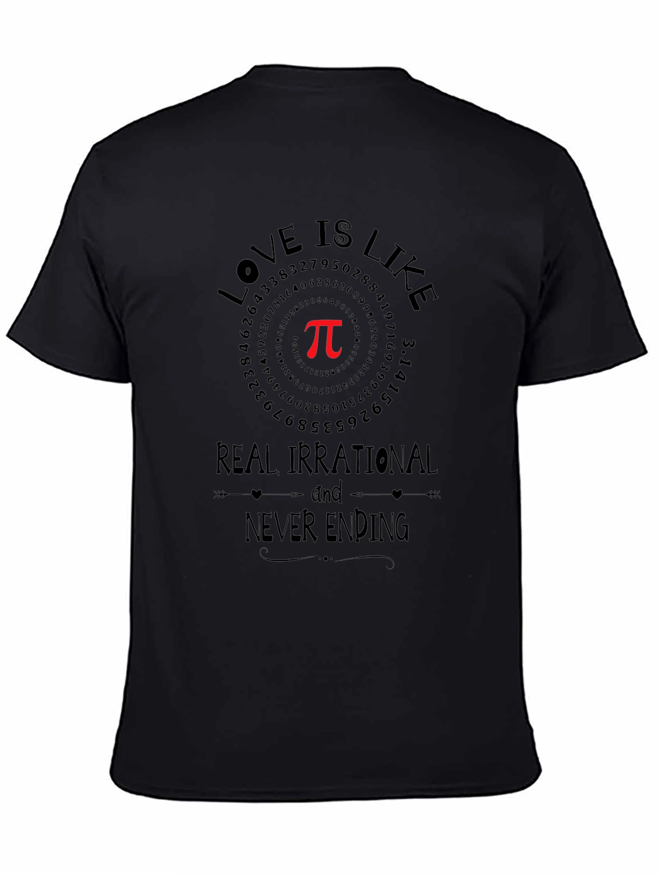Love is Like Pi T-Shirt - Math Humor