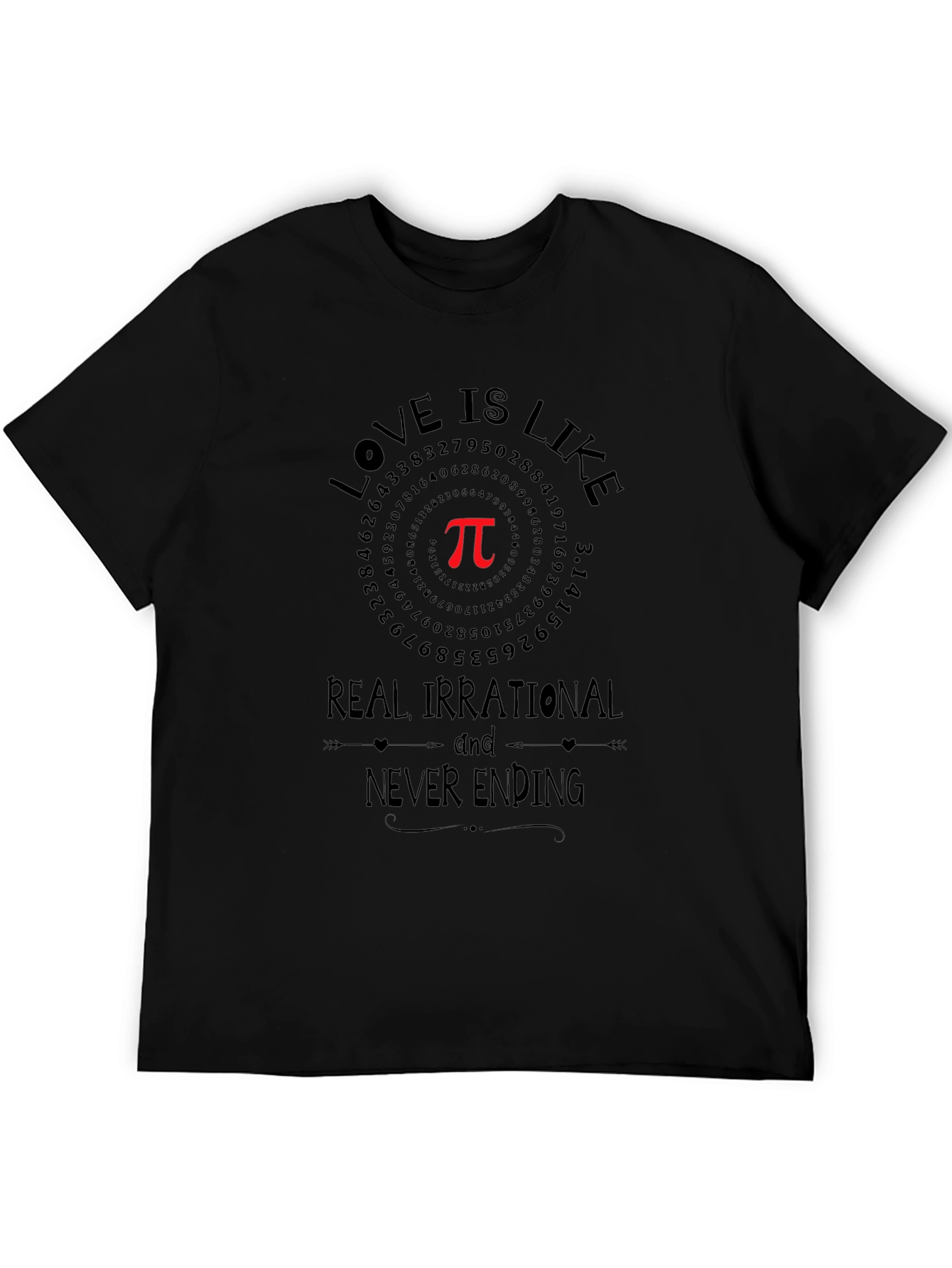 Love is Like Pi T-Shirt - Math Humor