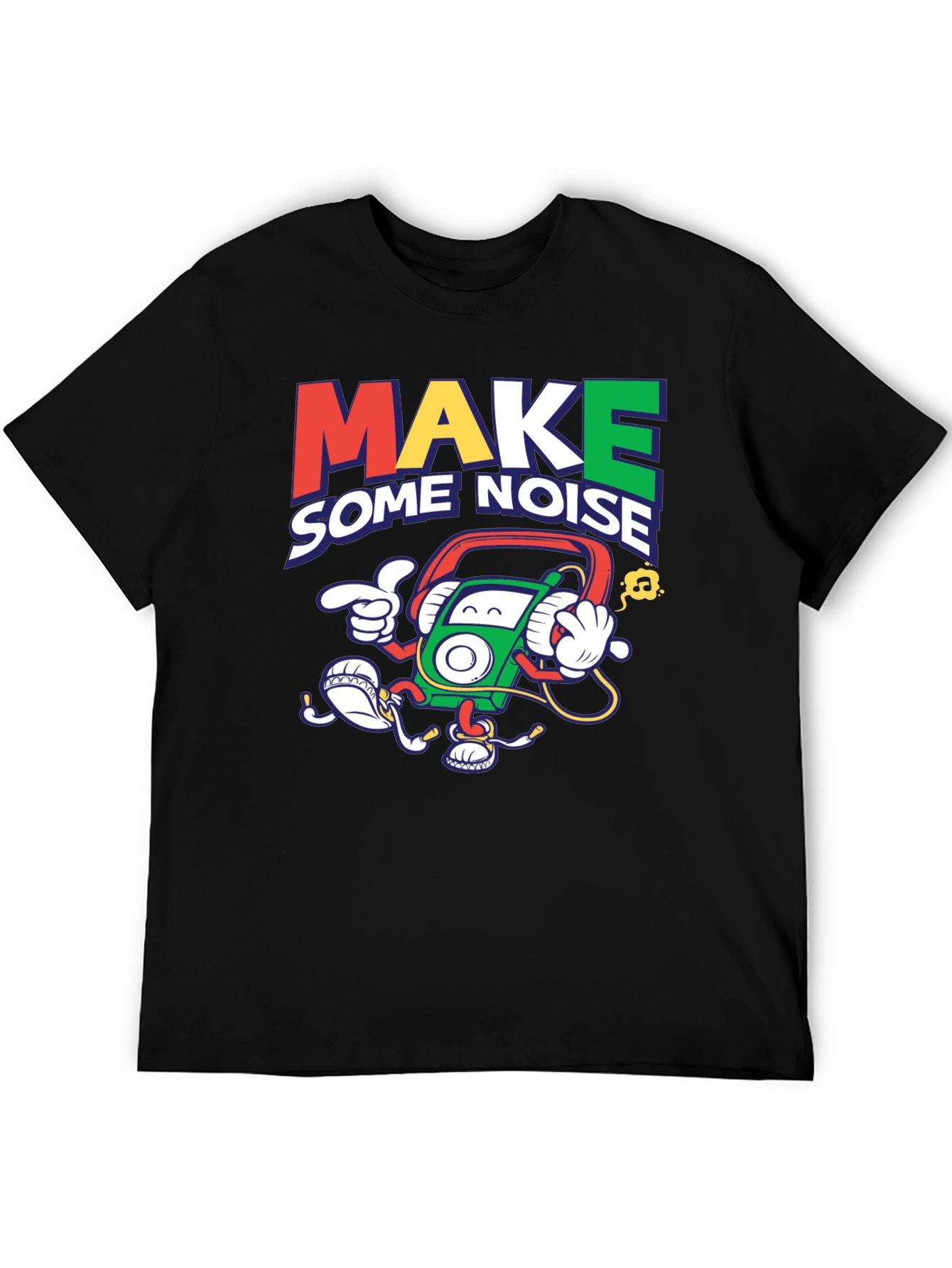 Make Some Noise Graphic T-Shirt