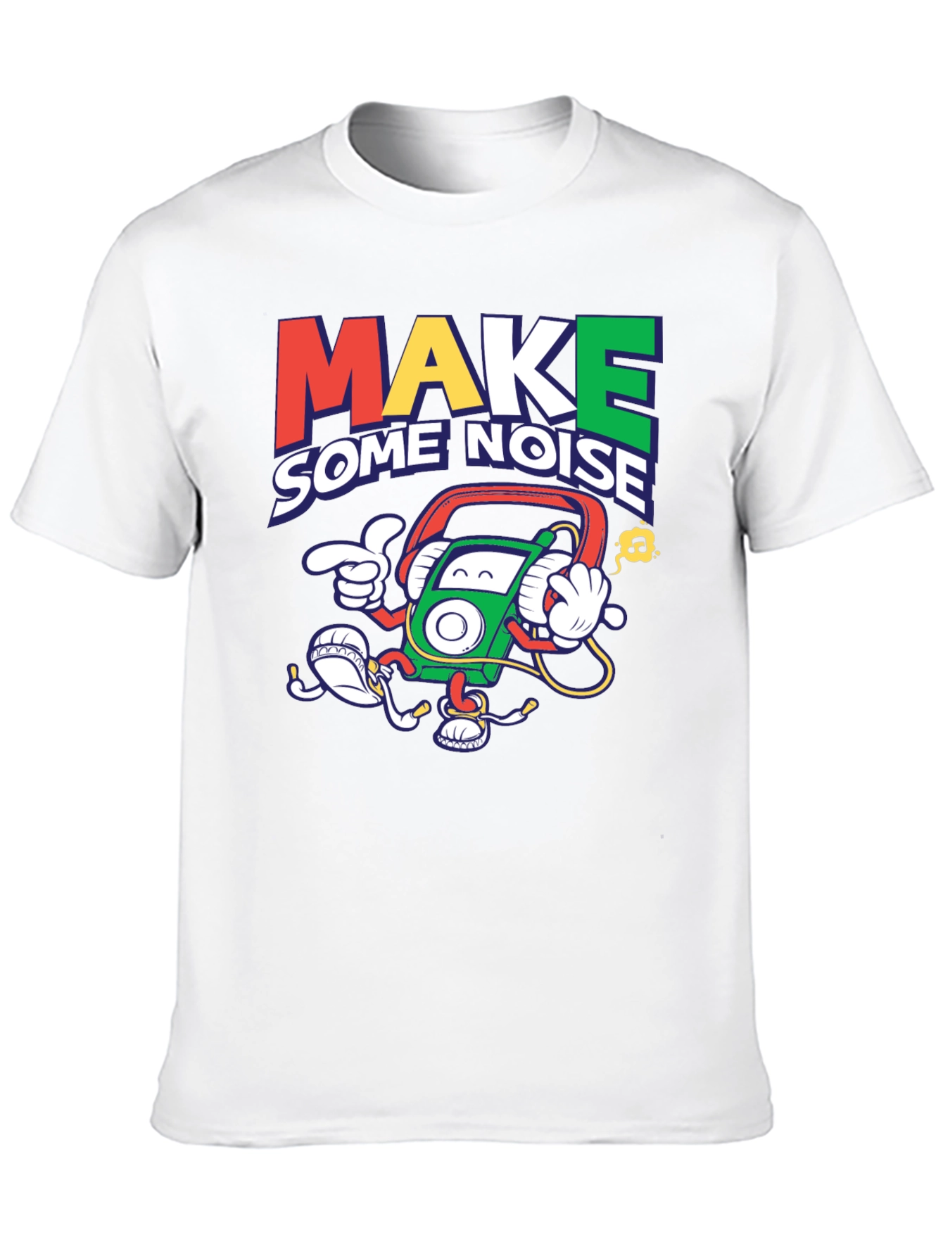 Make Some Noise Graphic T-Shirt