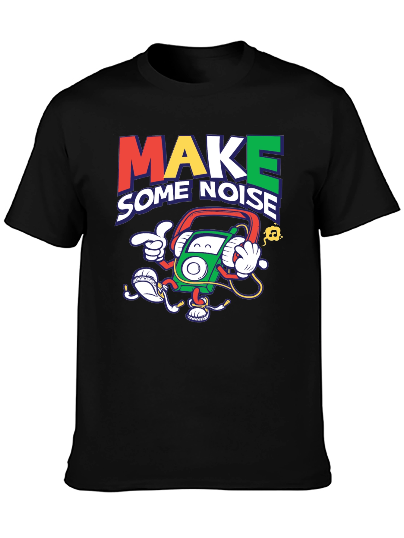 Make Some Noise Graphic T-Shirt