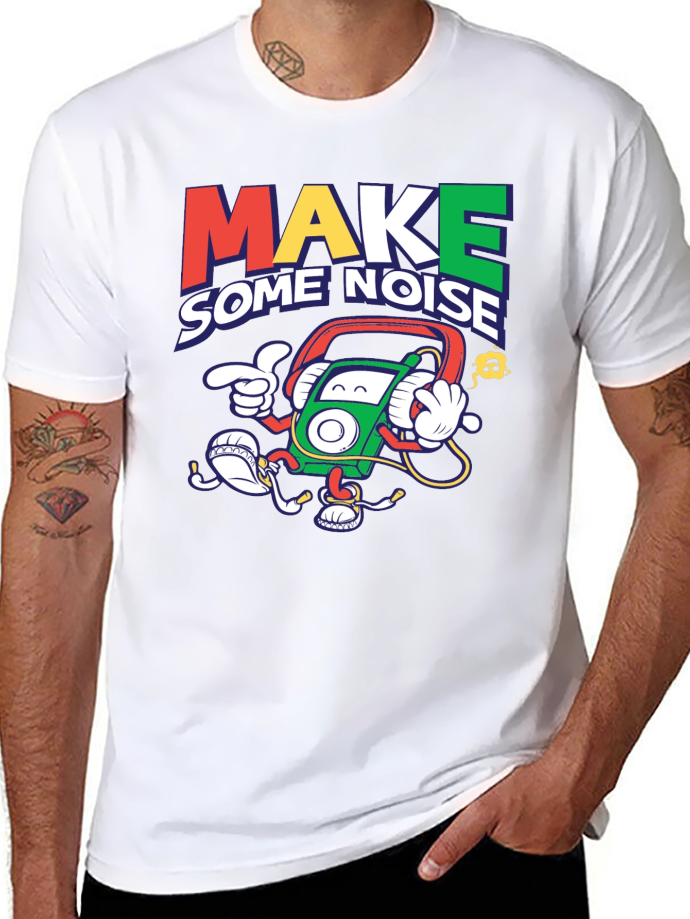 Make Some Noise Graphic T-Shirt