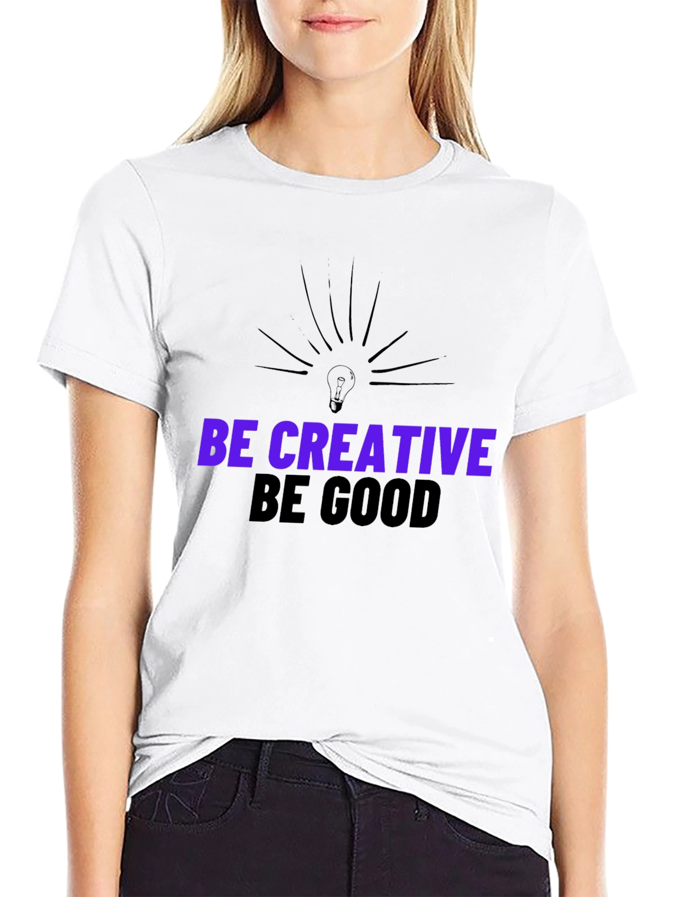Creative Mindset Black T-Shirt