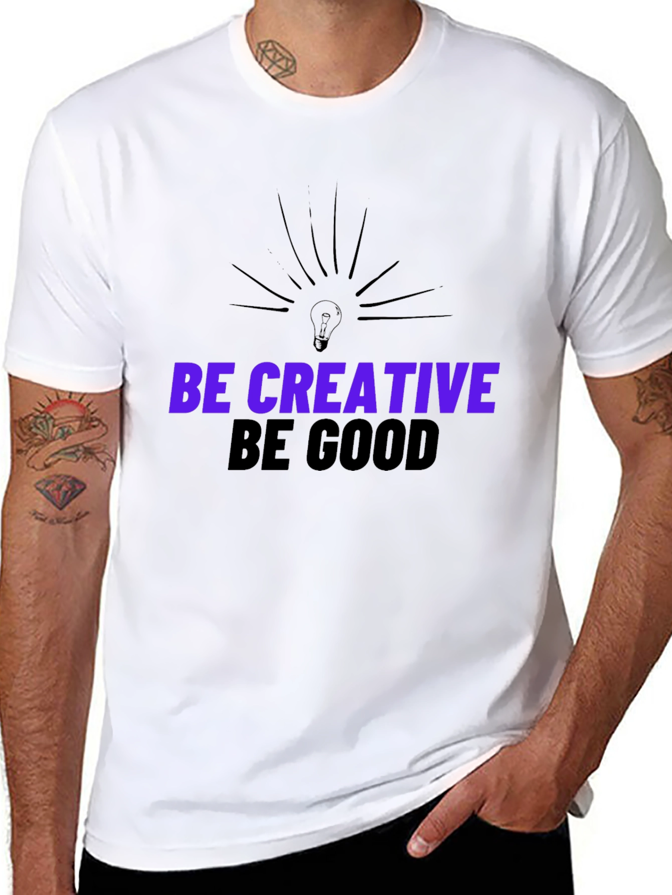 Creative Mindset Black T-Shirt