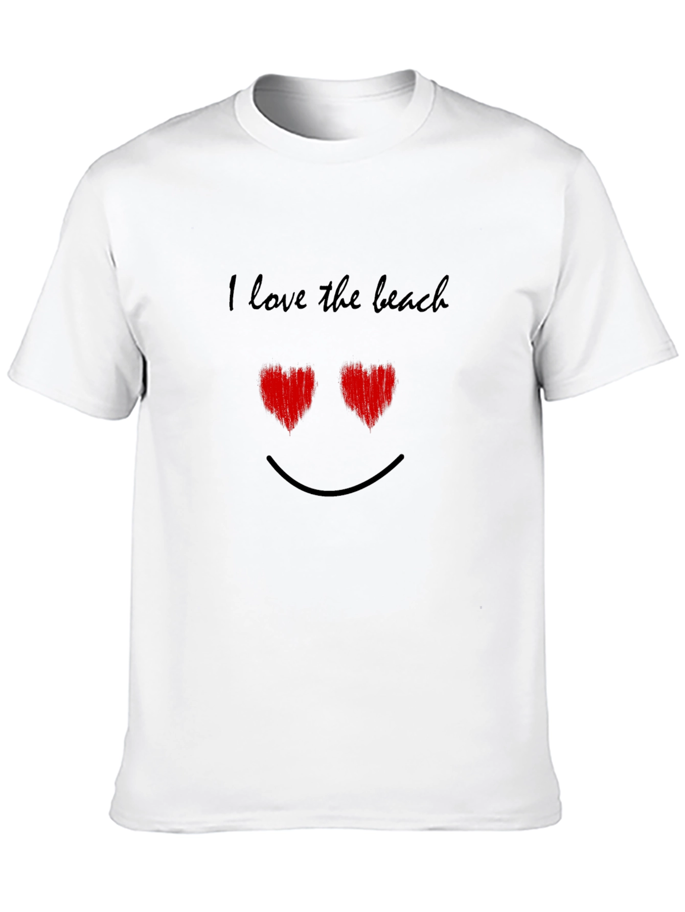 I Love the Beach Graphic Tee