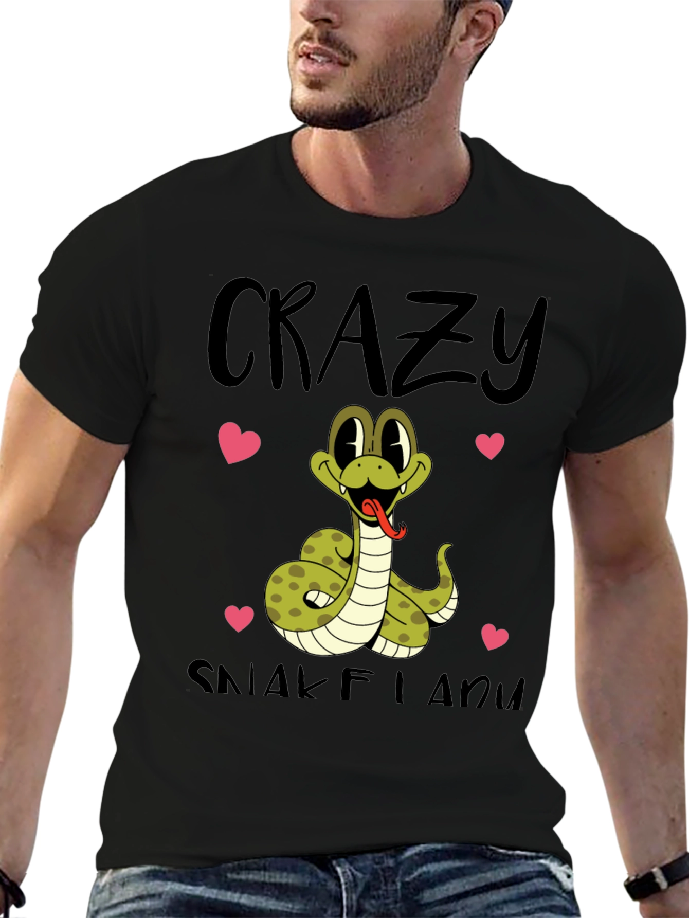 Crazy Snake Lady T-Shirt