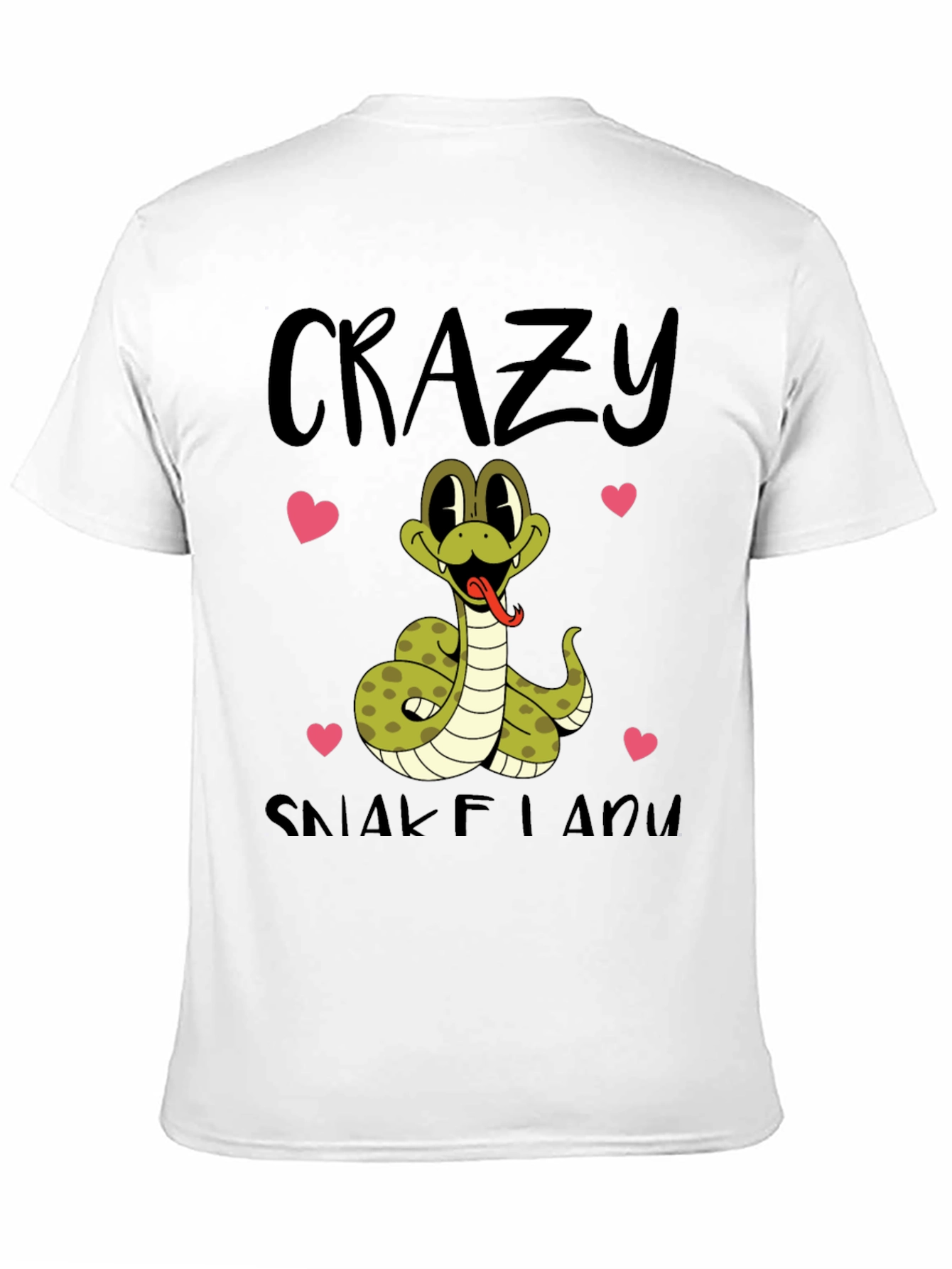 Crazy Snake Lady T-Shirt