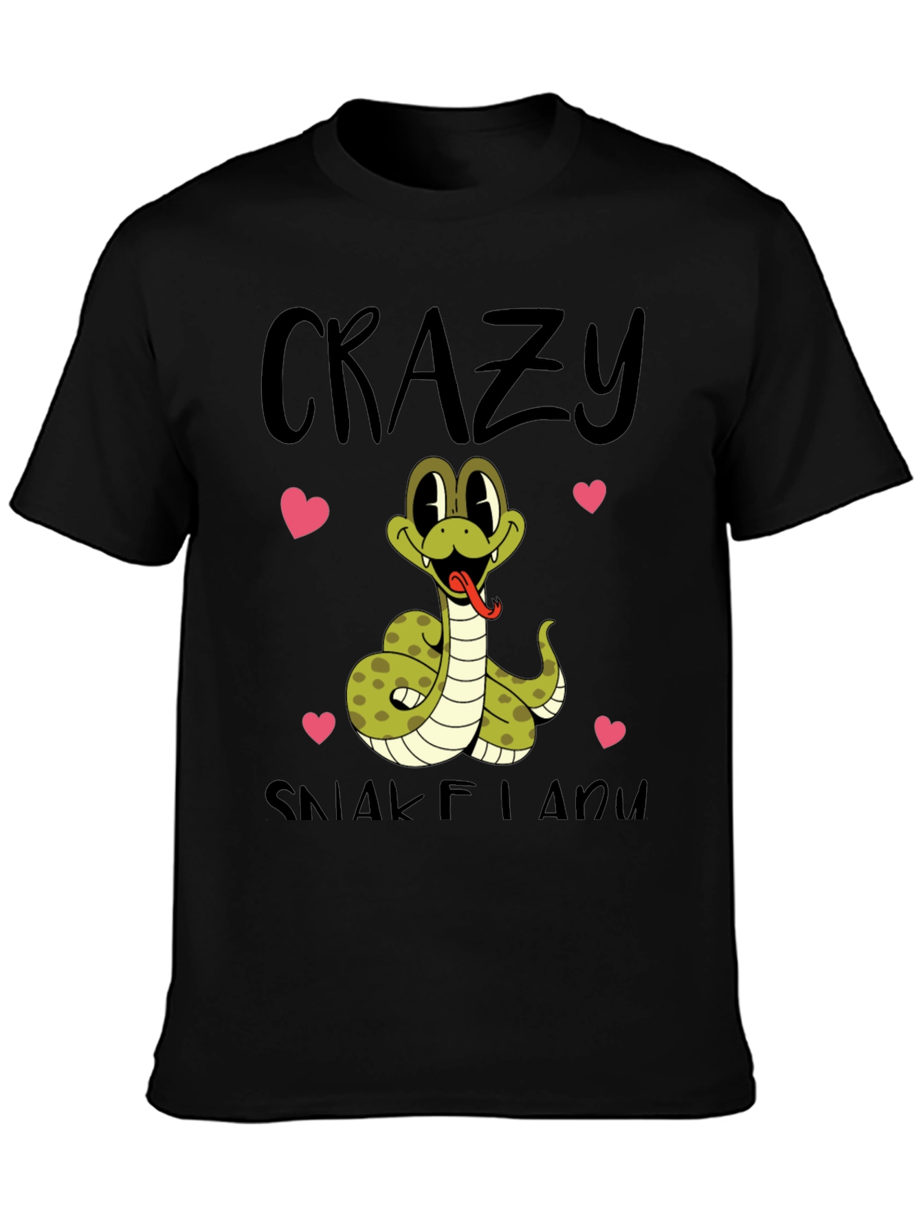 Crazy Snake Lady T-Shirt