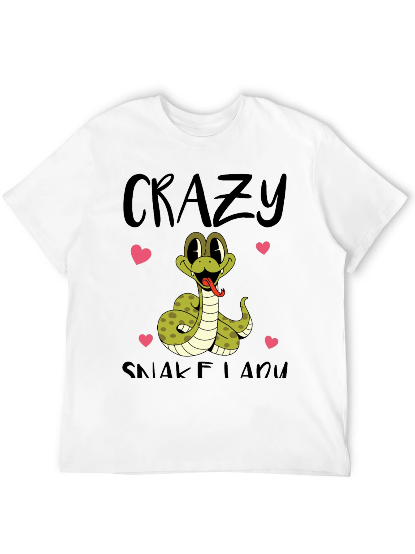 Crazy Snake Lady T-Shirt