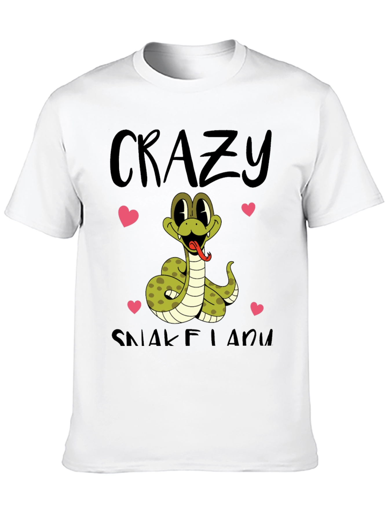 Crazy Snake Lady T-Shirt