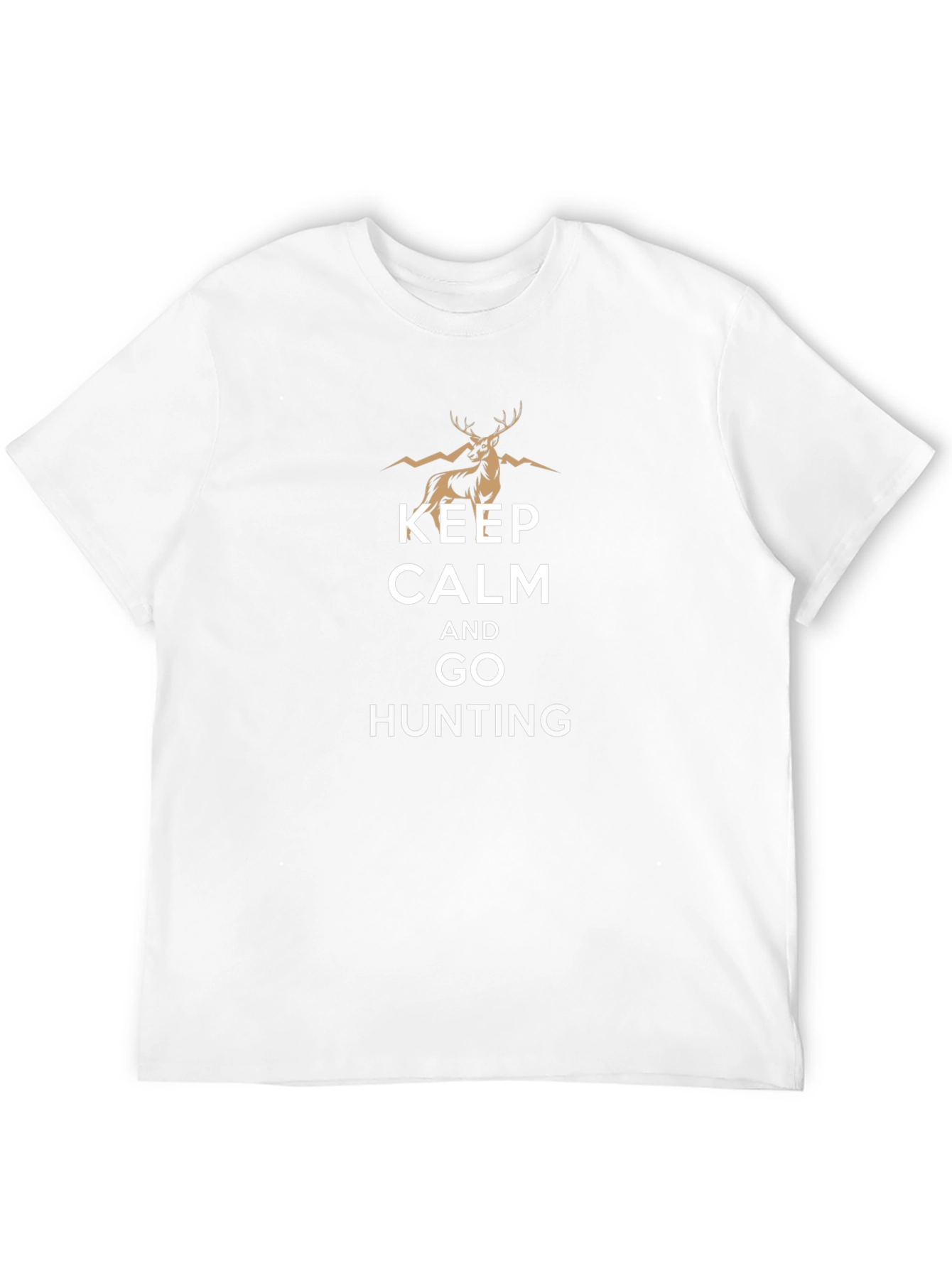 Keep Calm and Go Hunting Black T-Shirt