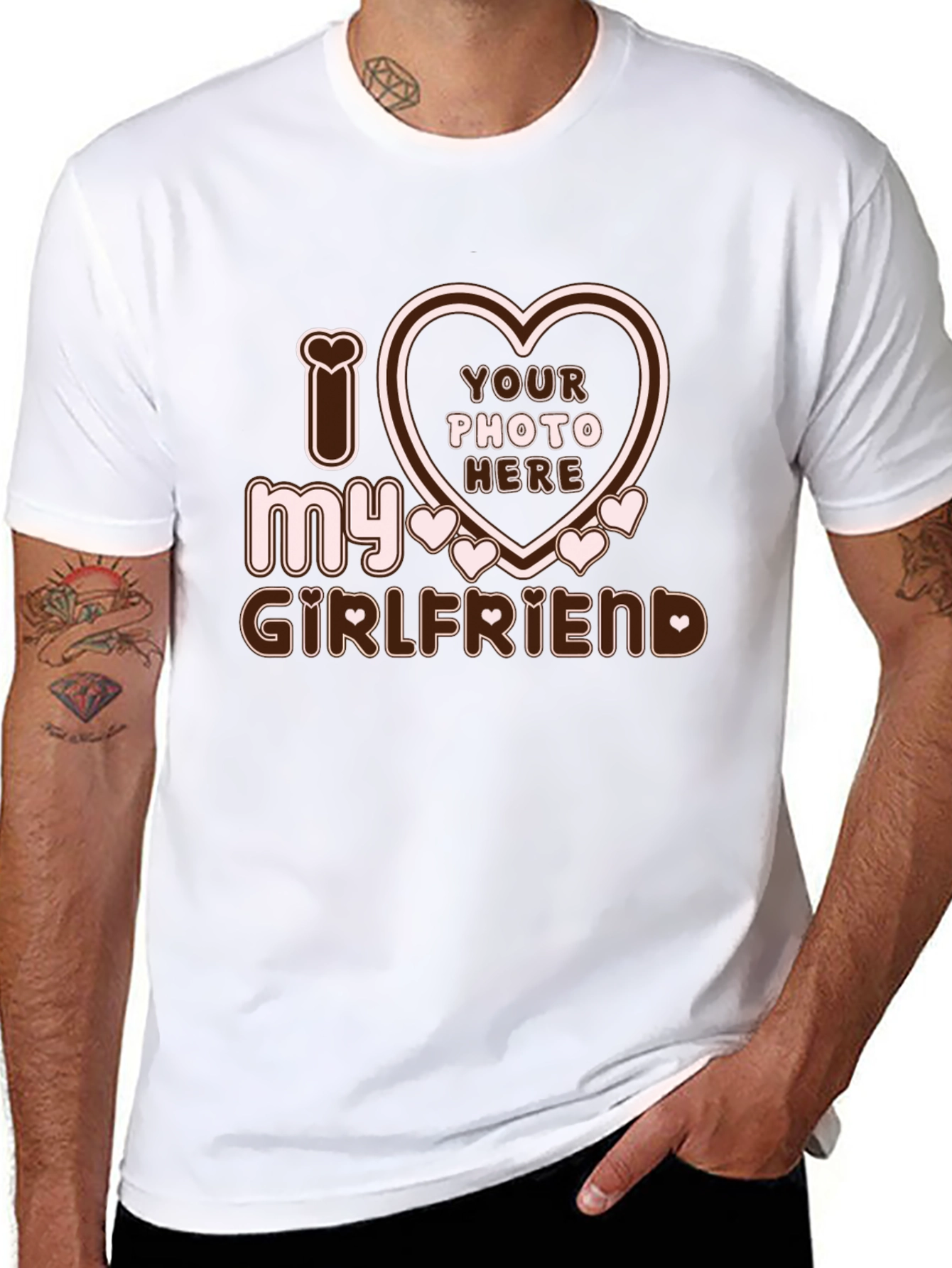 I Heart My Girlfriend Photo T-Shirt