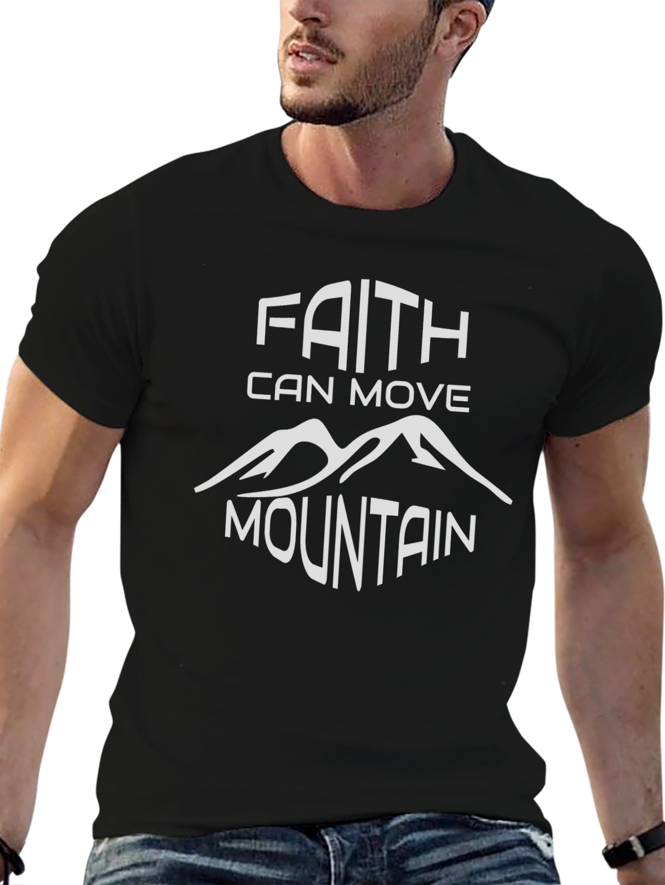 Faith Can Move Mountains Graphic Tee