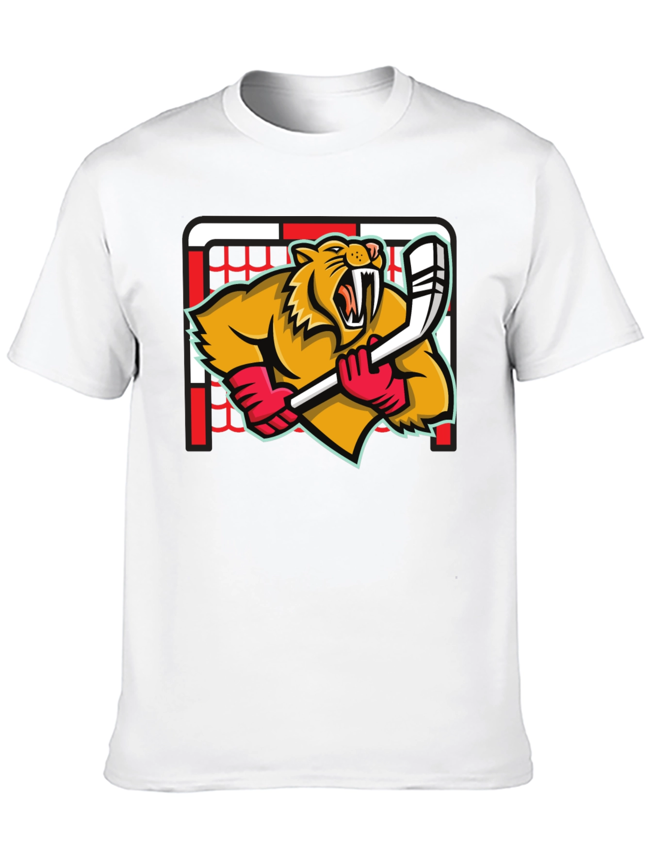 Sabertooth Hockey T-Shirt