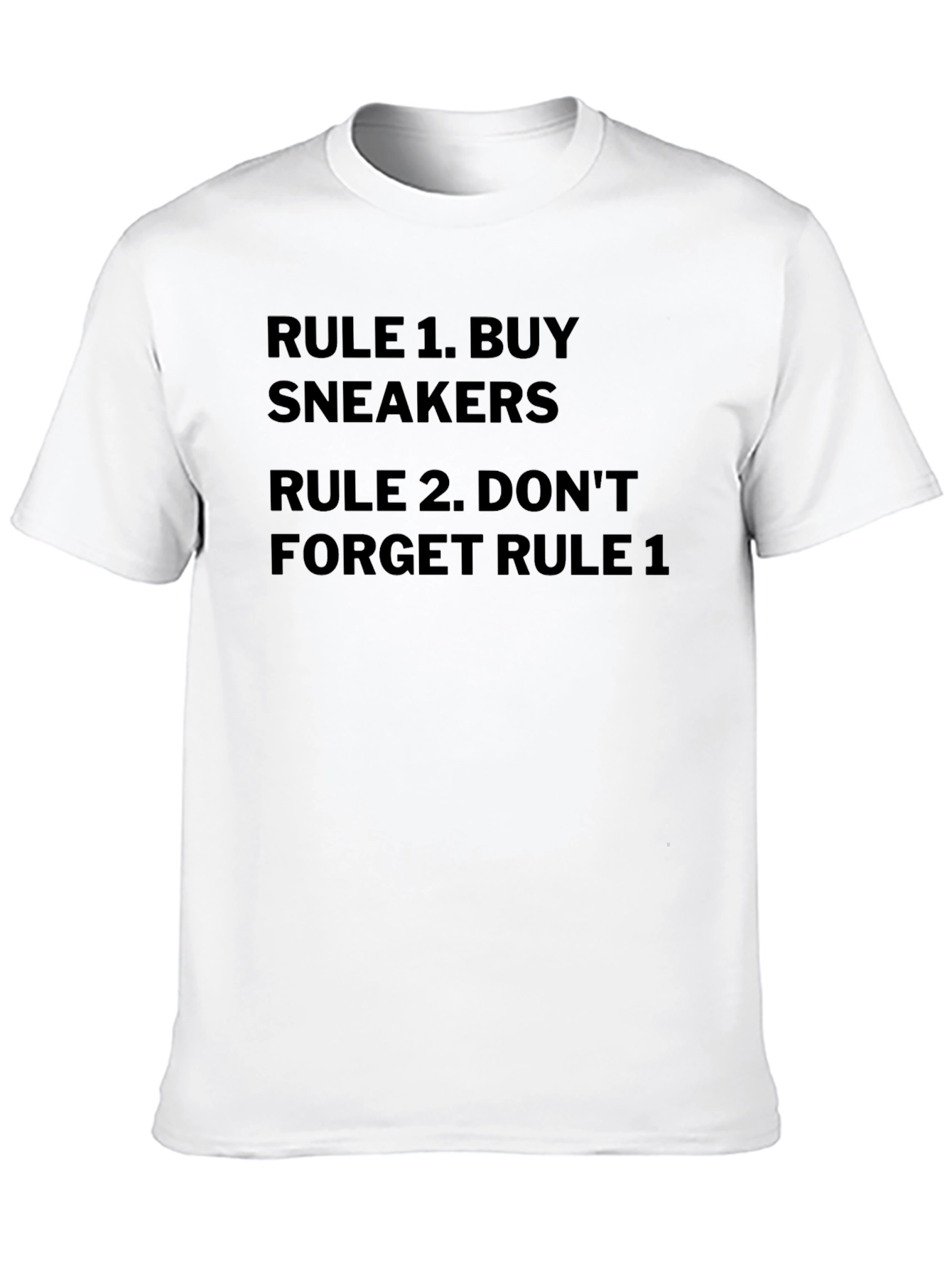 Sneakerhead Rule T-Shirt - Buy Sneakers!