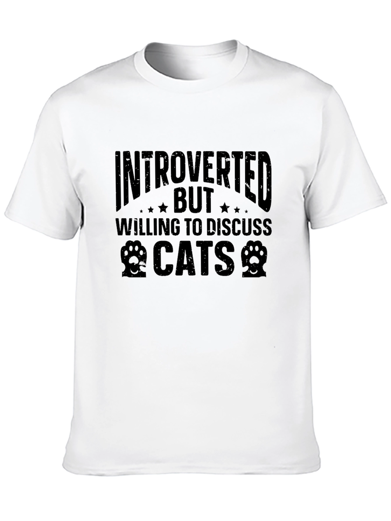 Introverted Cat Lover T-Shirt