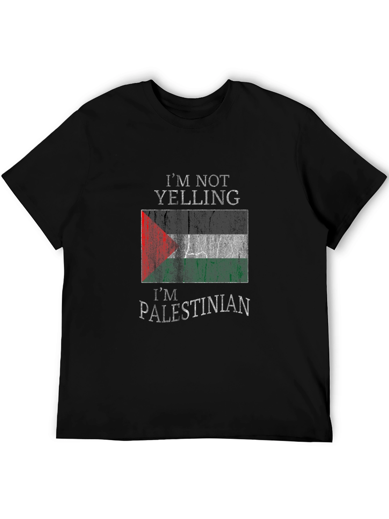 Palestinian Pride T-Shirt - Im Not Yelling Graphic Tee