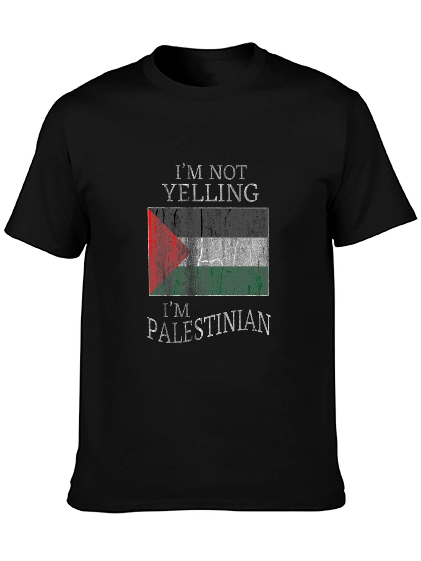 Palestinian Pride T-Shirt - Im Not Yelling Graphic Tee