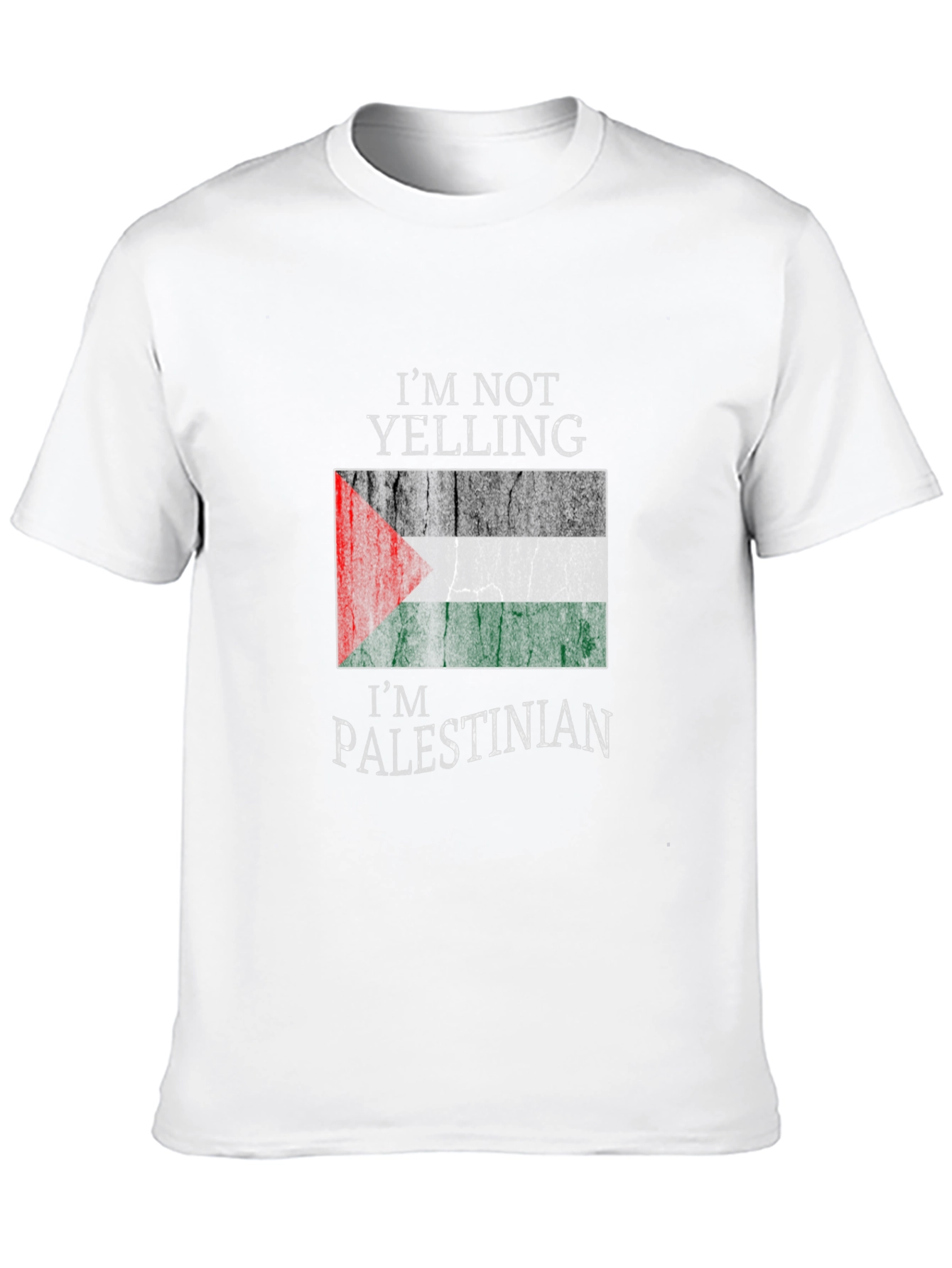 Palestinian Pride T-Shirt - Im Not Yelling Graphic Tee
