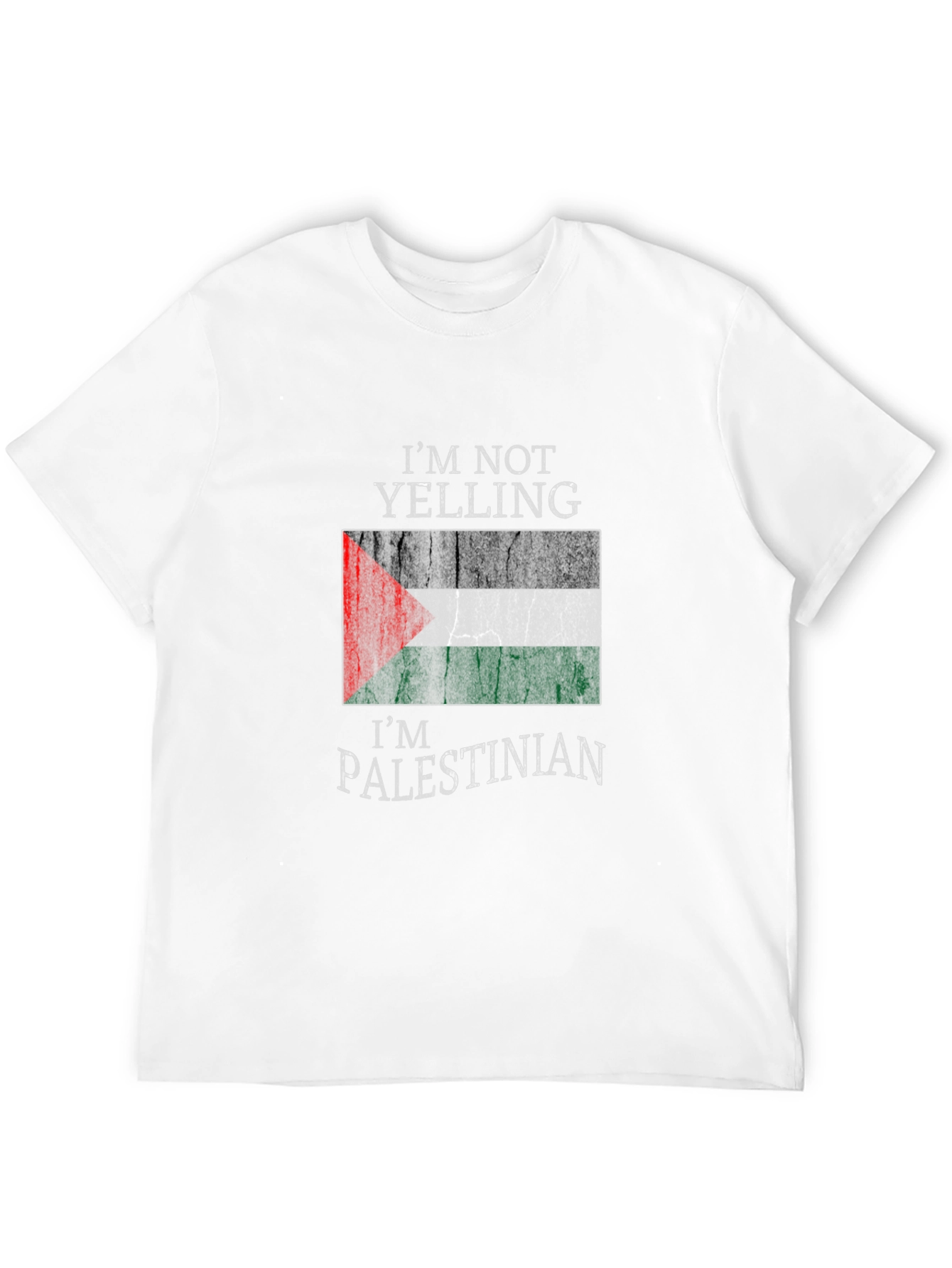Palestinian Pride T-Shirt - Im Not Yelling Graphic Tee