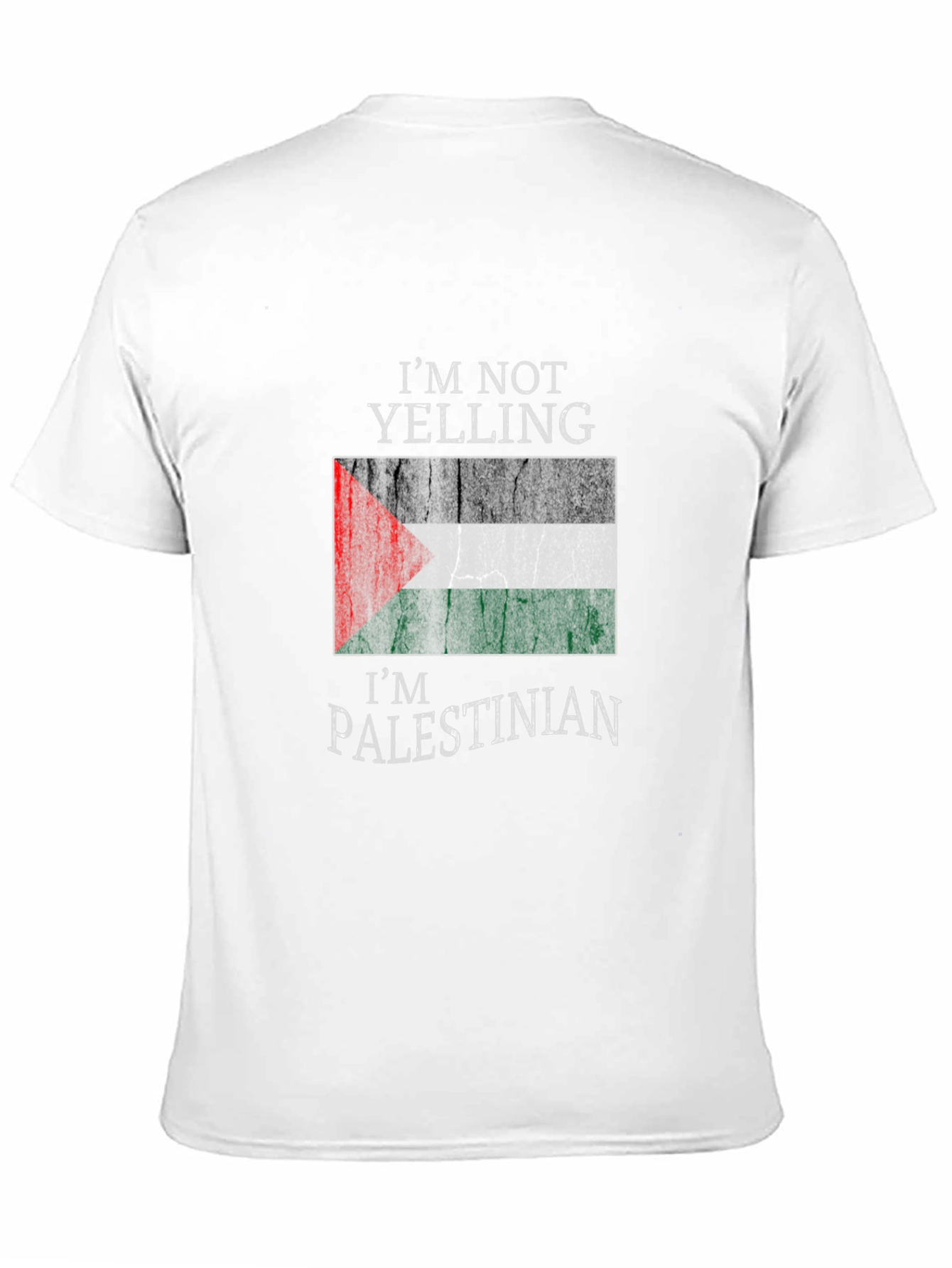 Palestinian Pride T-Shirt - Im Not Yelling Graphic Tee