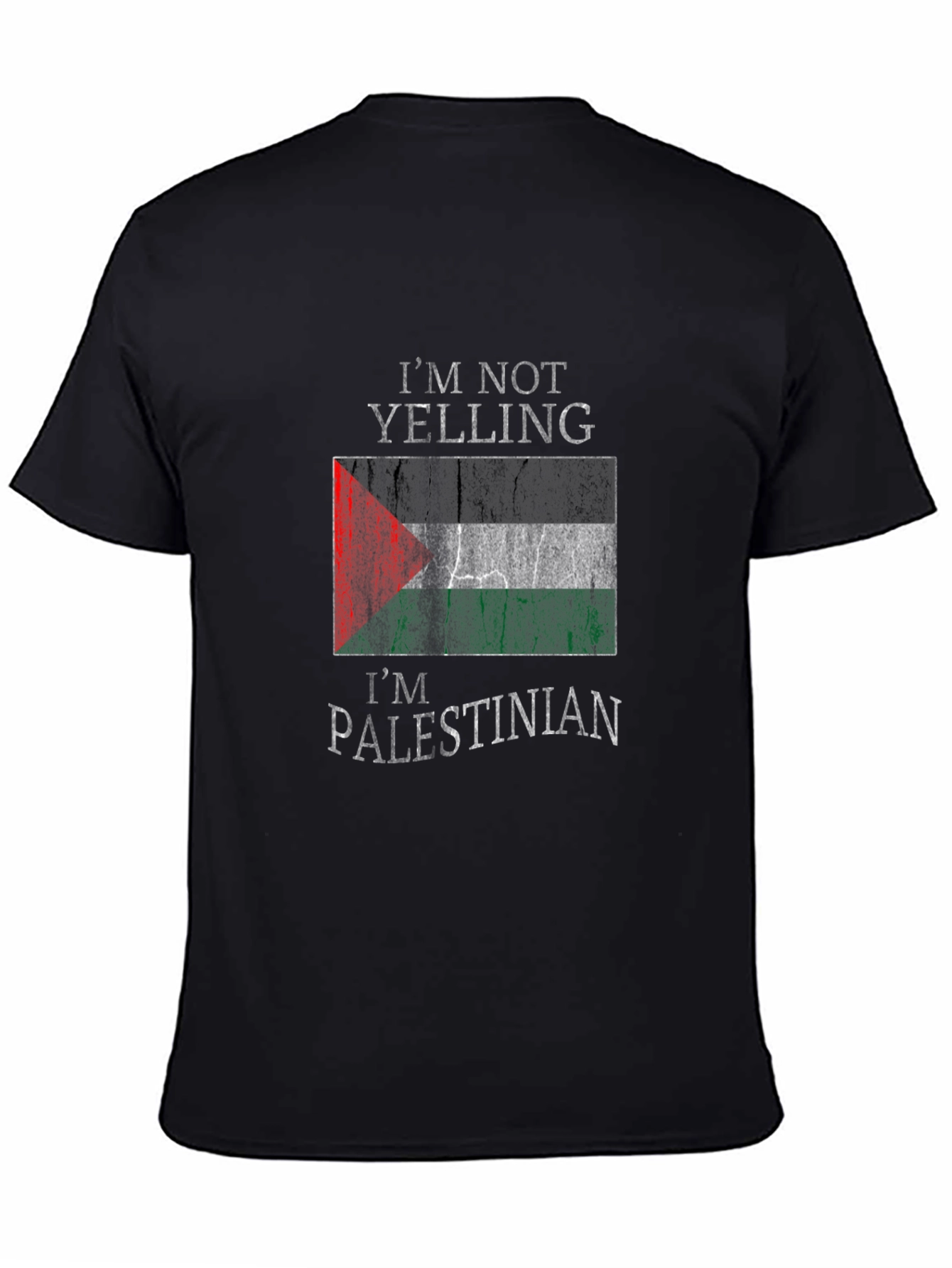 Palestinian Pride T-Shirt - Im Not Yelling Graphic Tee
