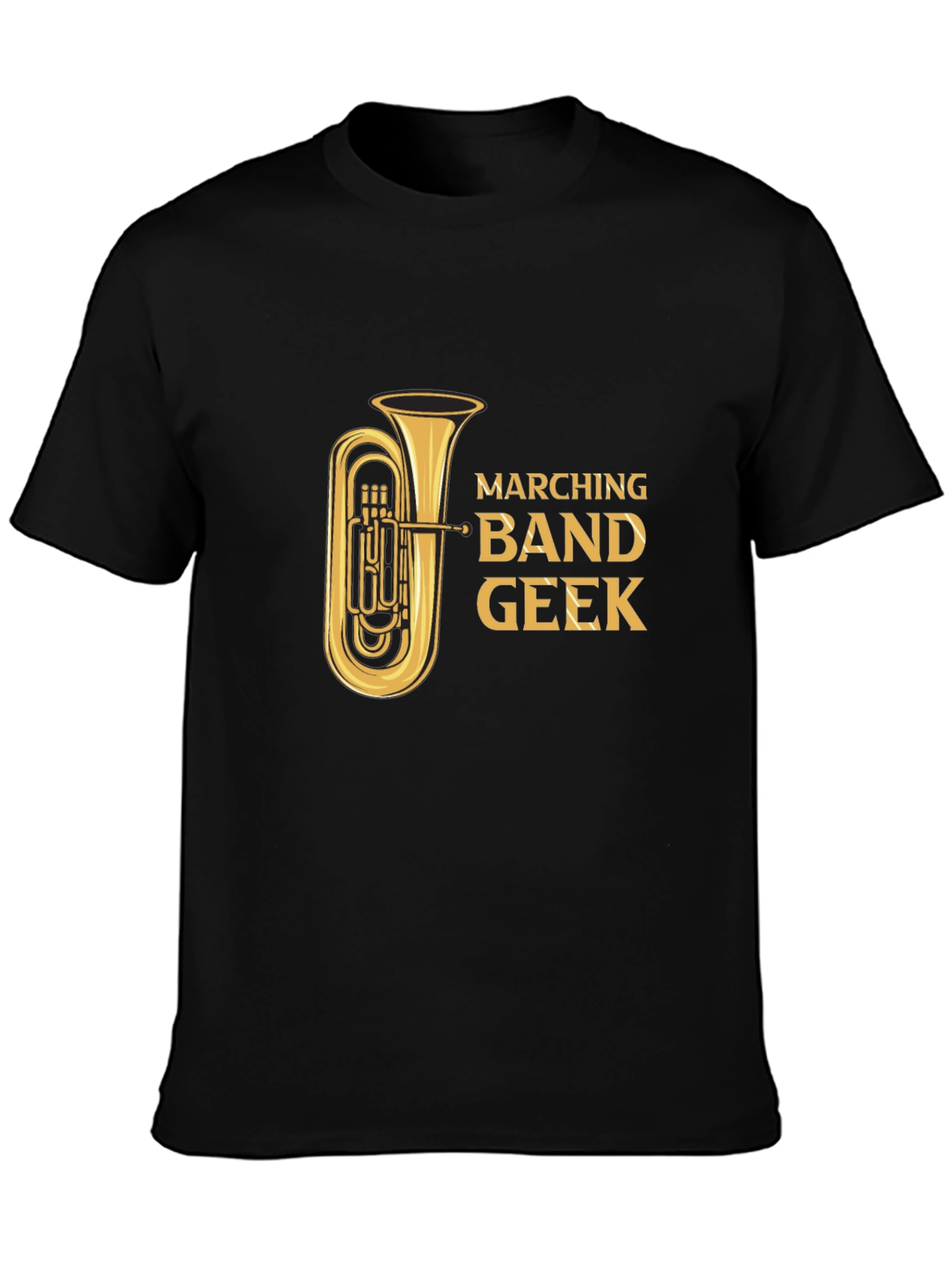 Marching Band Geek Tuba T-Shirt