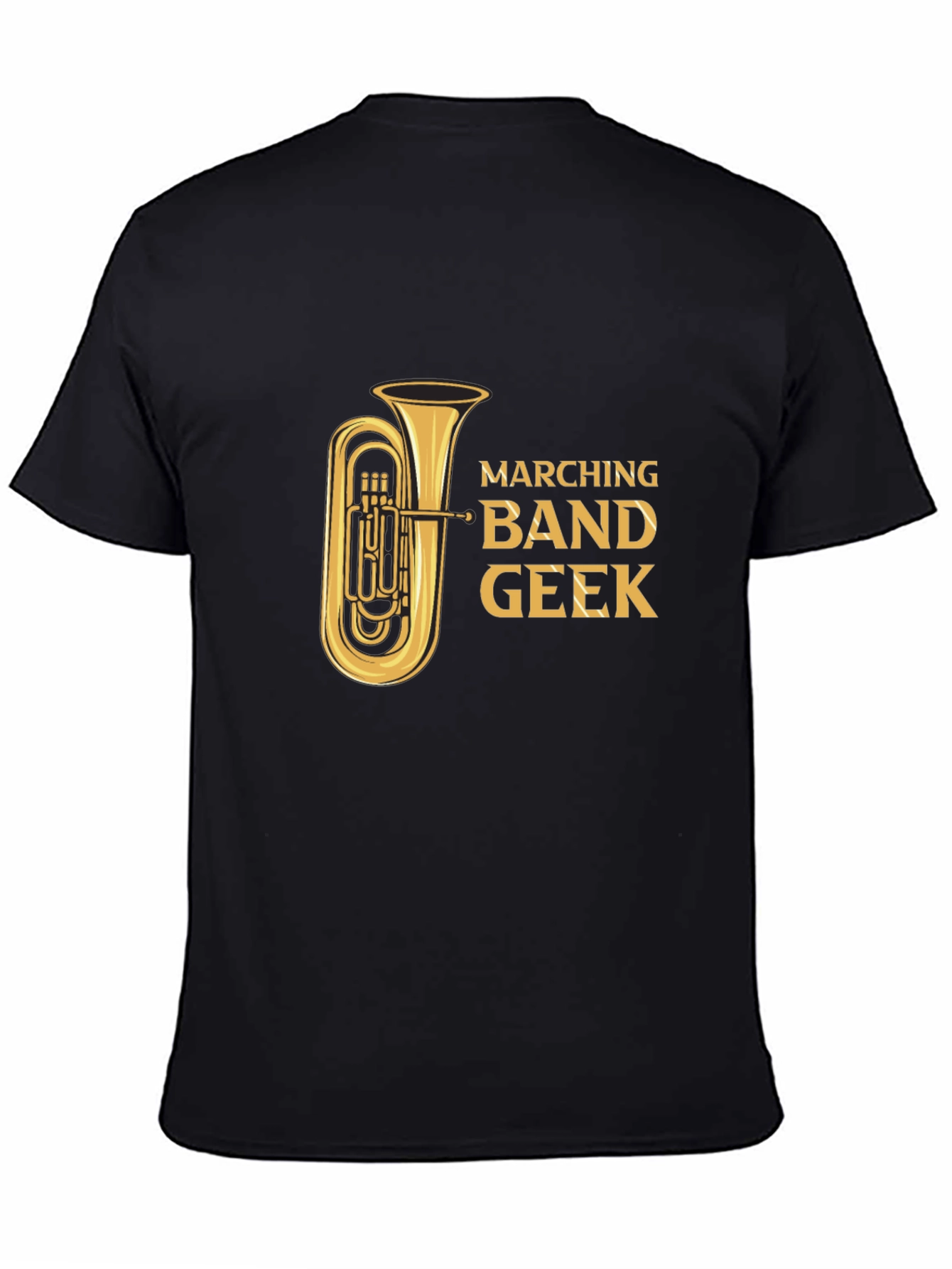 Marching Band Geek Tuba T-Shirt