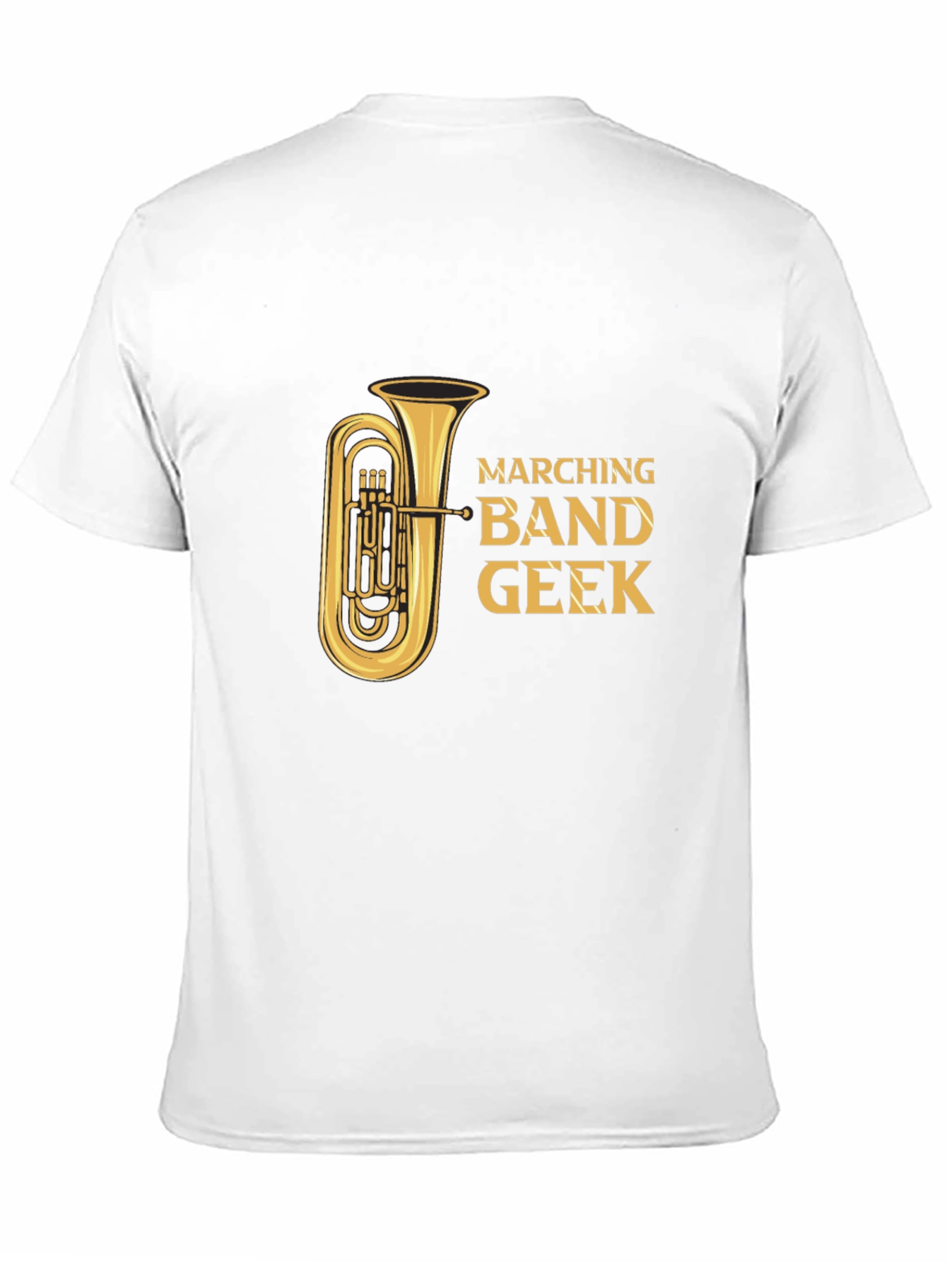 Marching Band Geek Tuba T-Shirt
