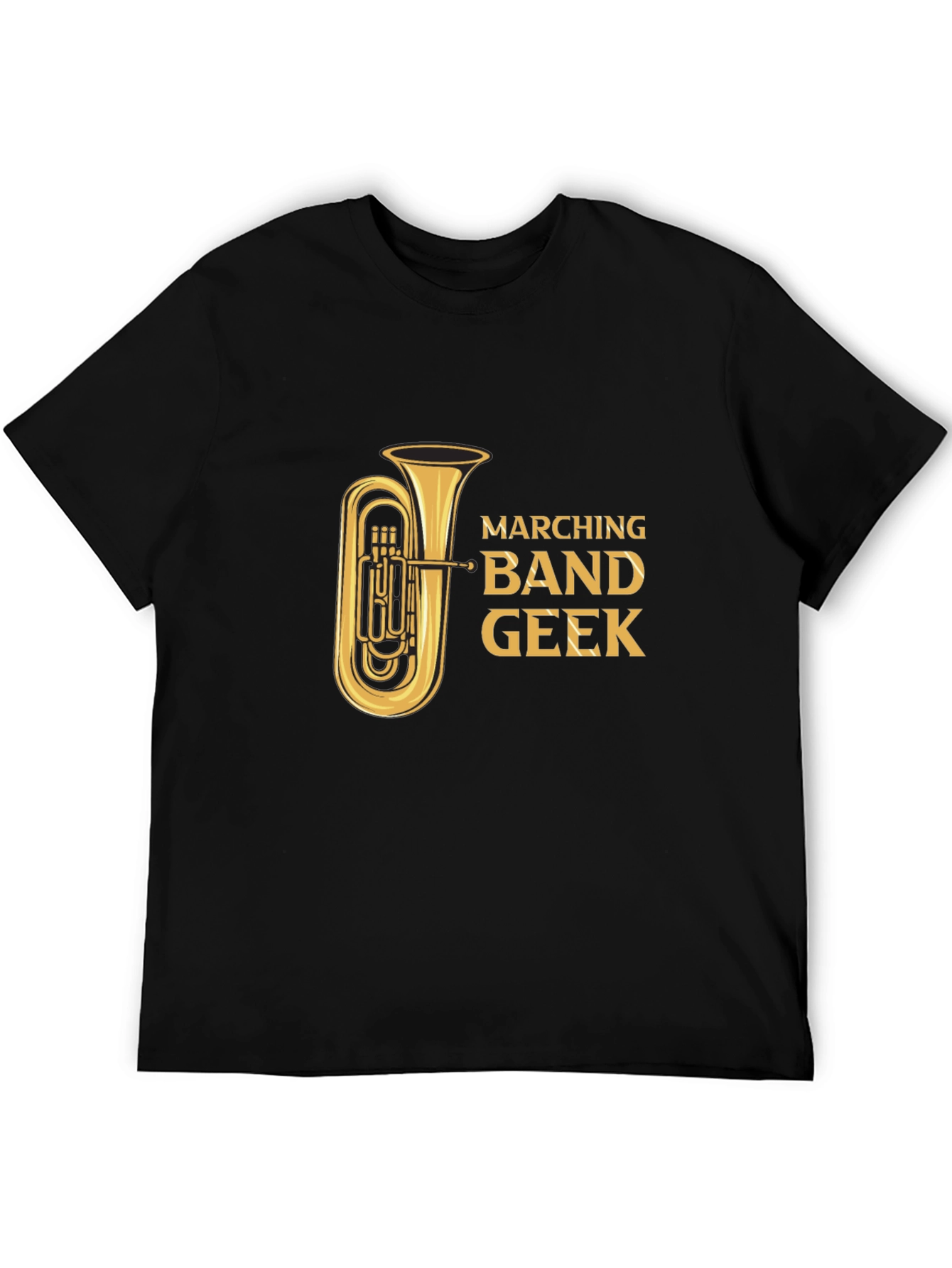 Marching Band Geek Tuba T-Shirt