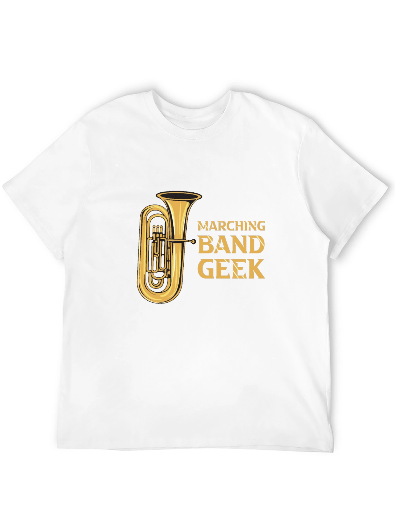 Marching Band Geek Tuba T-Shirt