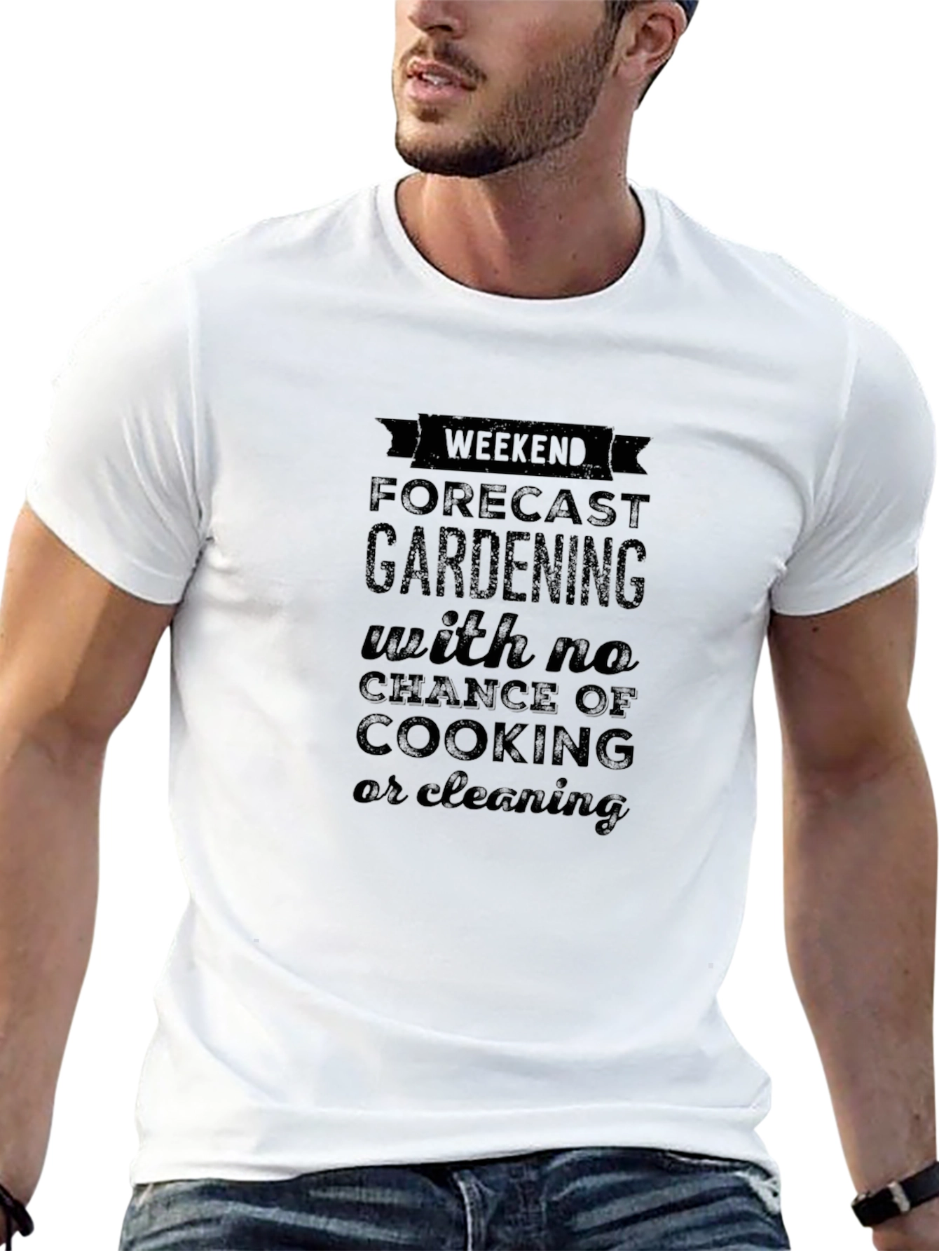 Weekend Gardening Forecast Graphic Tee