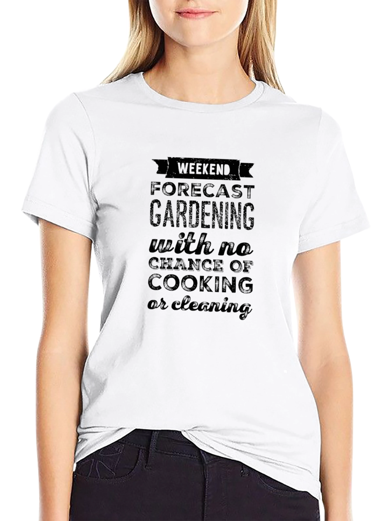 Weekend Gardening Forecast Graphic Tee