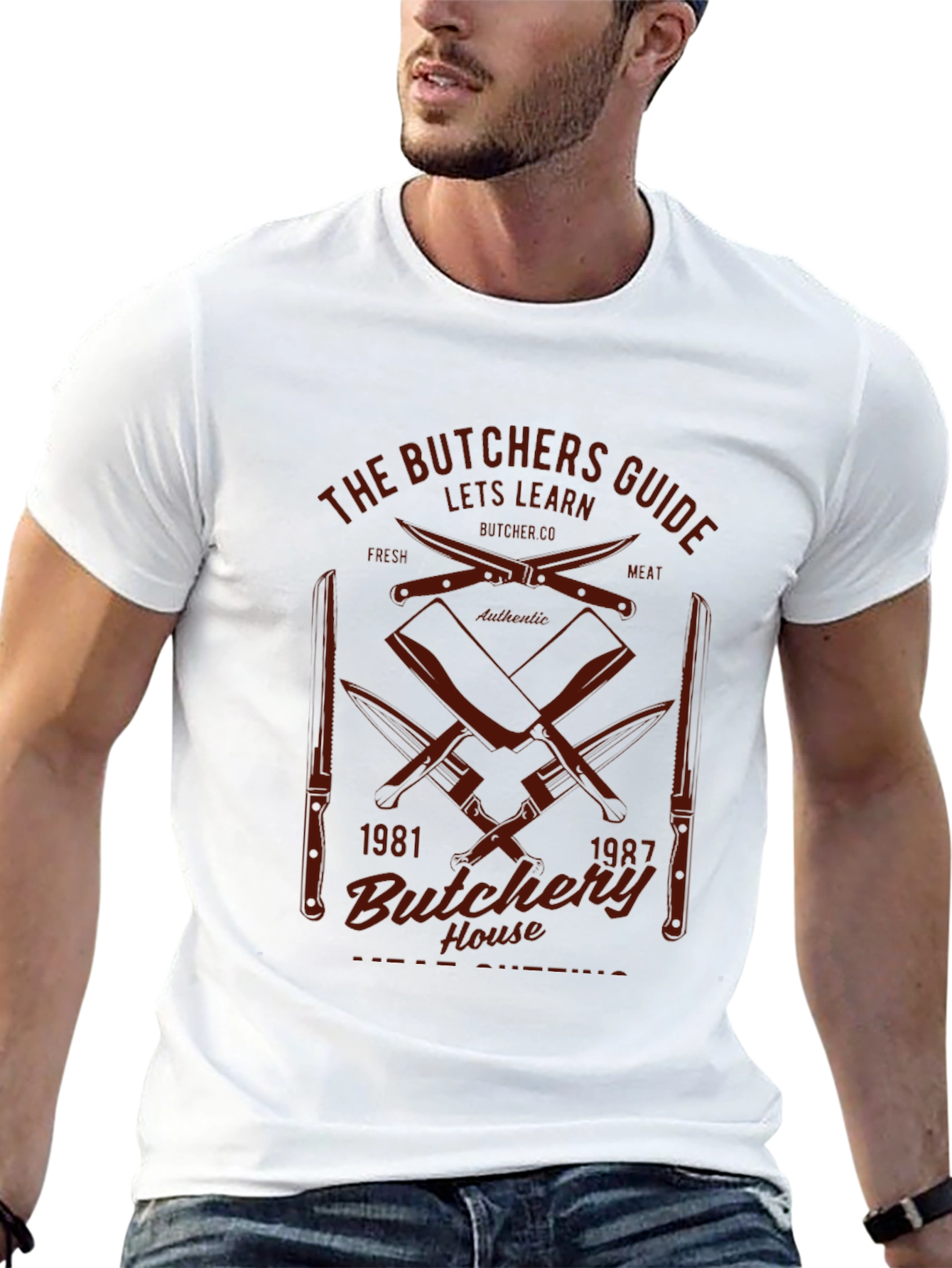 Butchers Guide Black Graphic Tee
