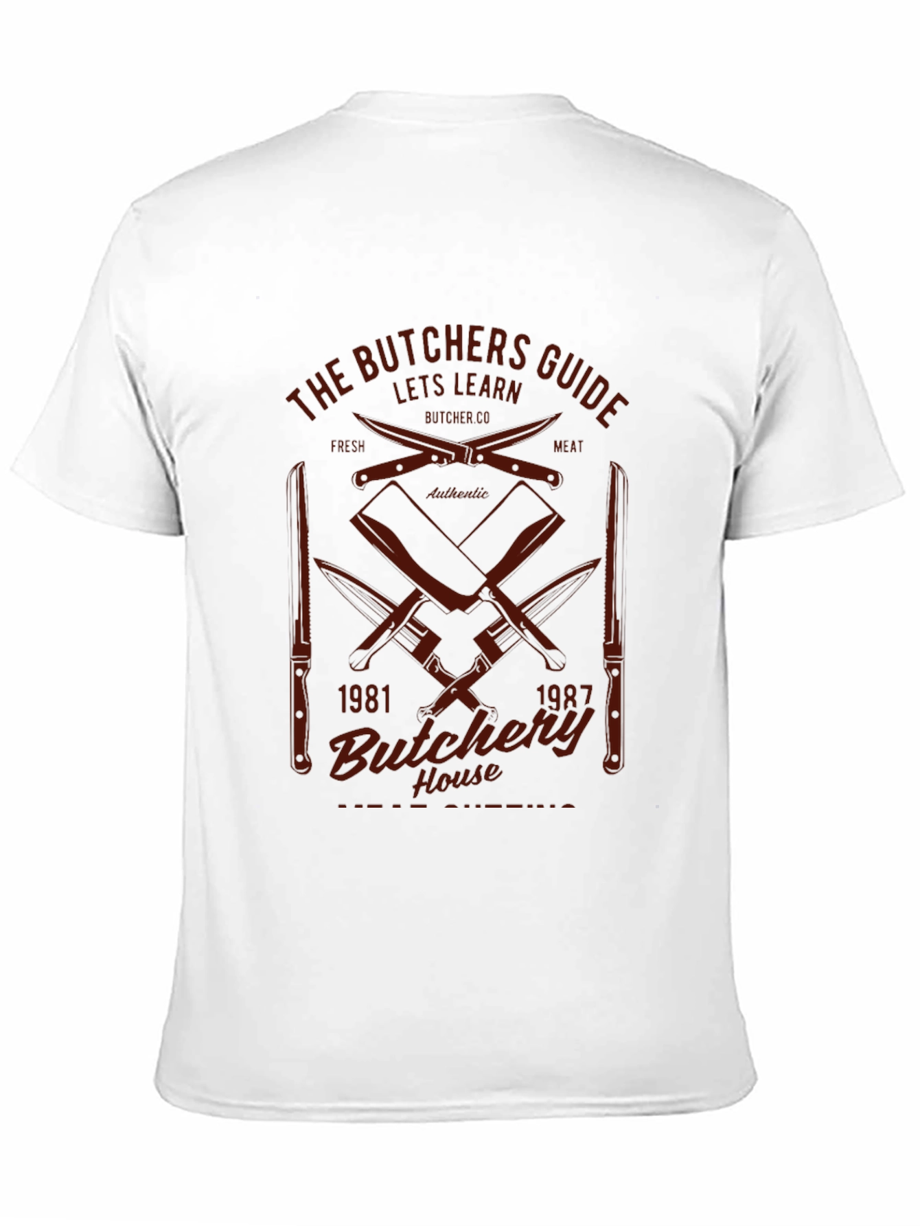 Butchers Guide Black Graphic Tee