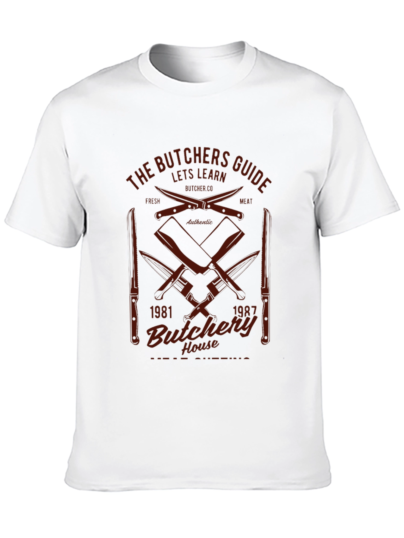 Butchers Guide Black Graphic Tee