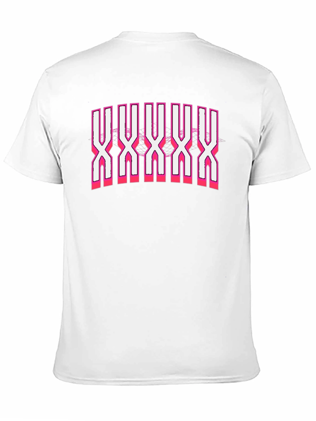 Black T-Shirt with Bold XXX Design