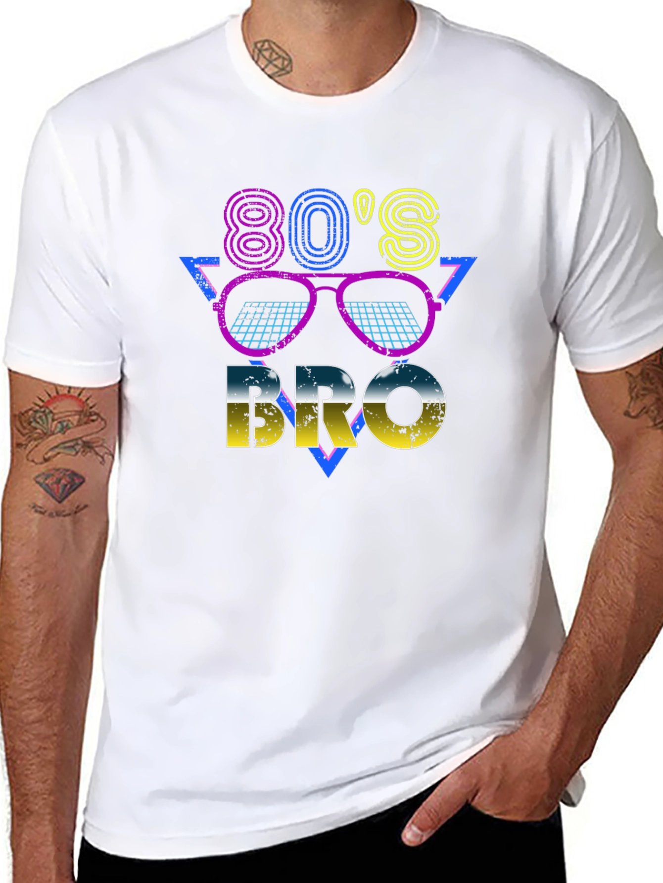 Retro 80s Bro T-Shirt