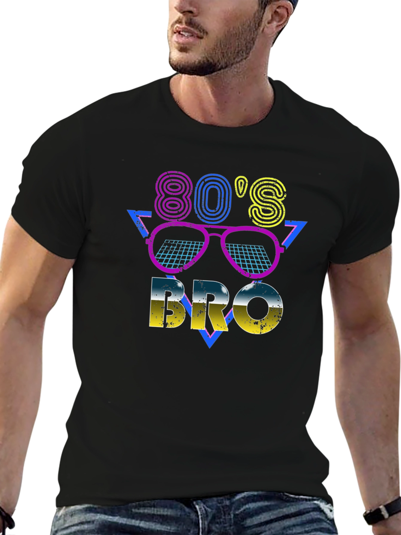 Retro 80s Bro T-Shirt