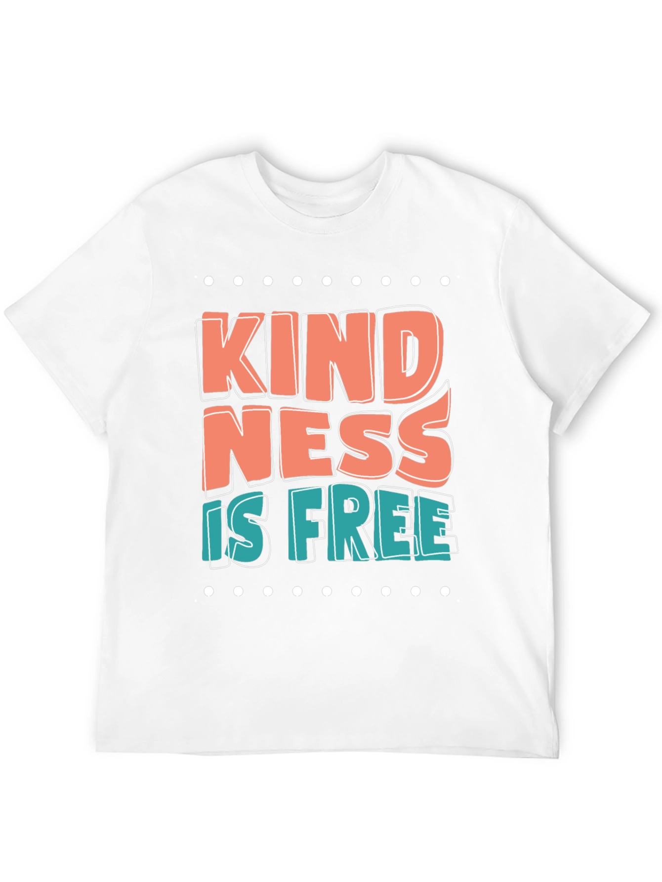 Kindness Is Free Graphic Tee - Stylish Casual Shirt