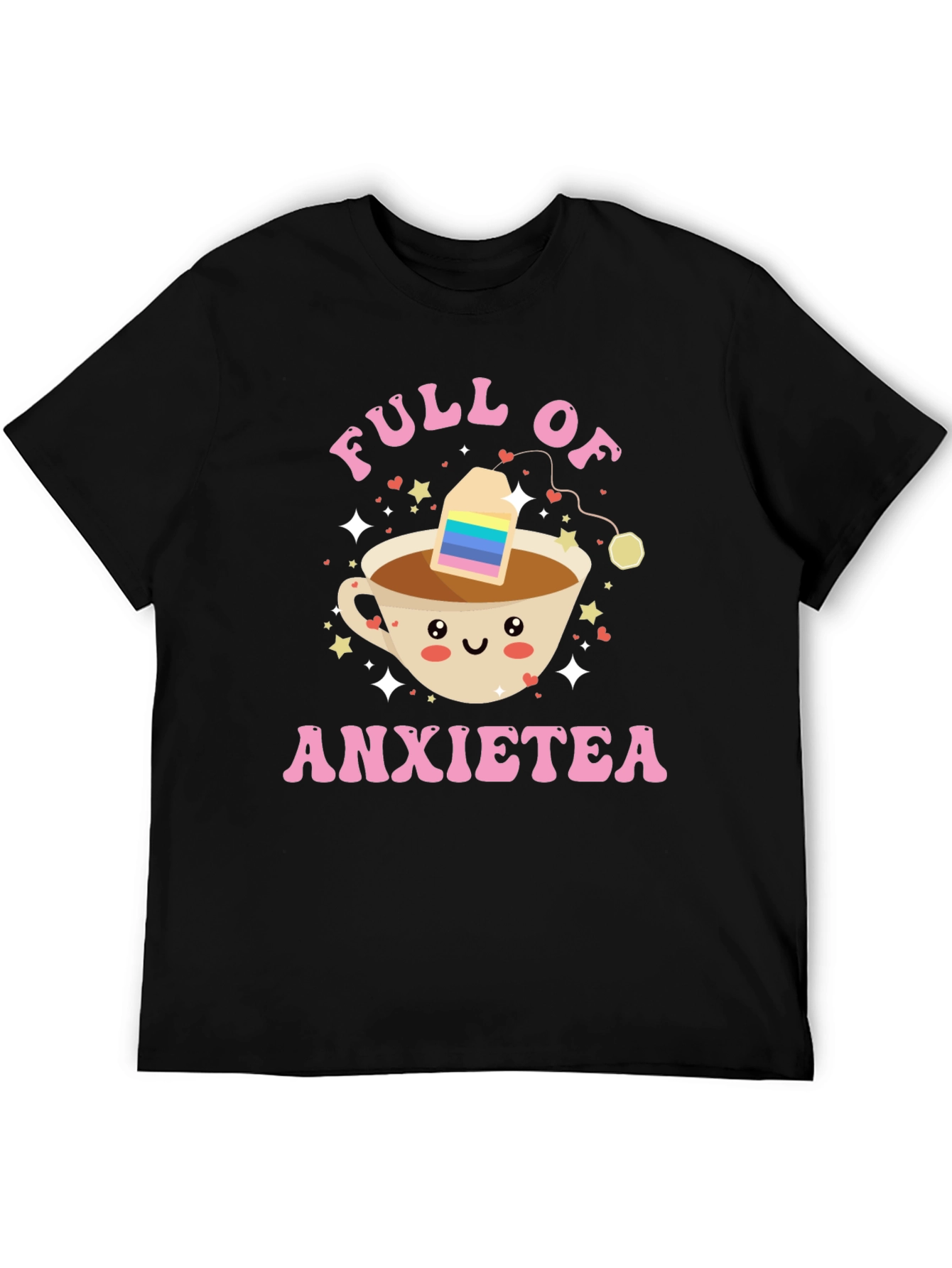 Full of Anxietea T-Shirt Funny Cute Tee