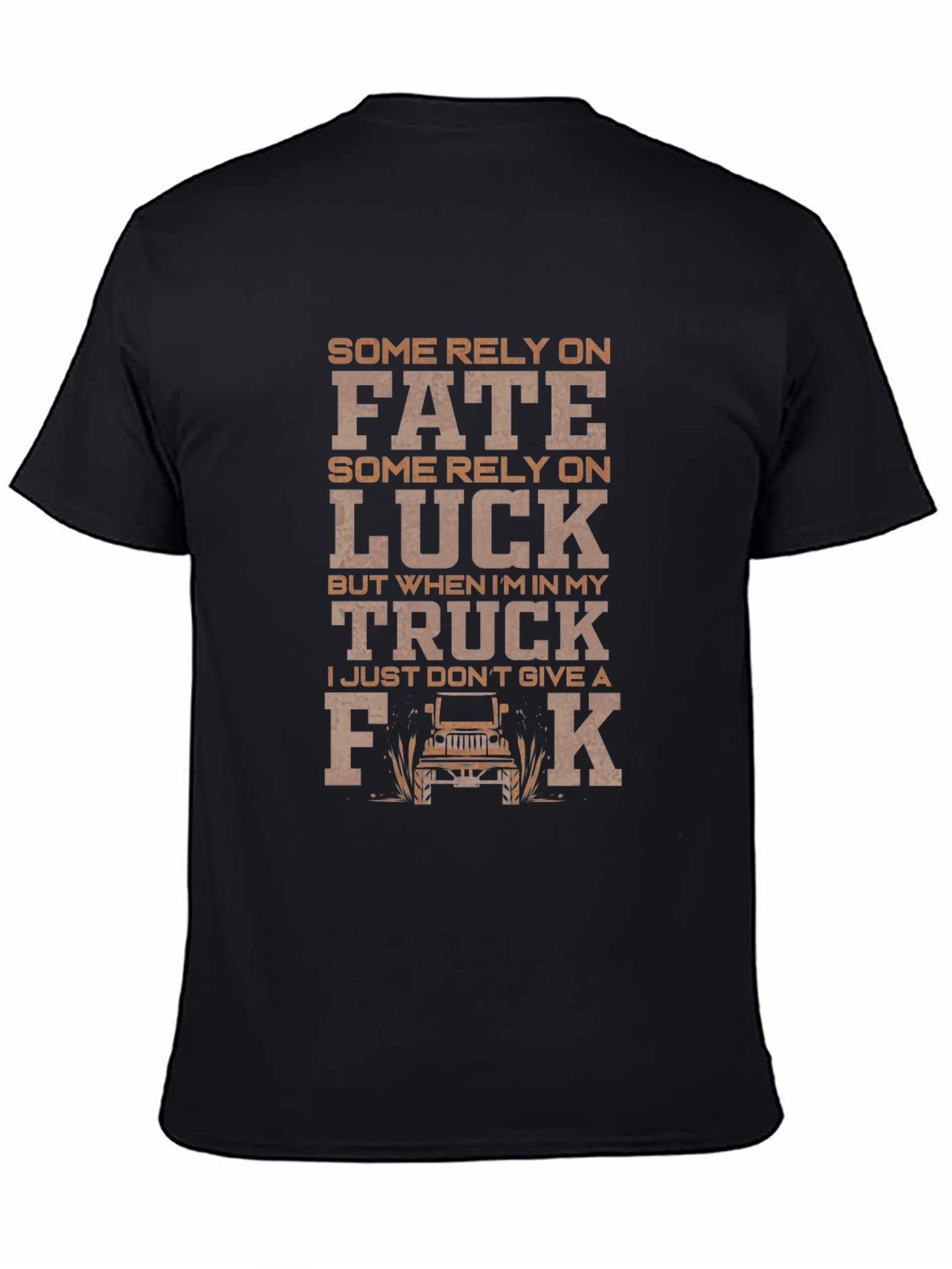 Fate Luck Truck Graphic T-Shirt