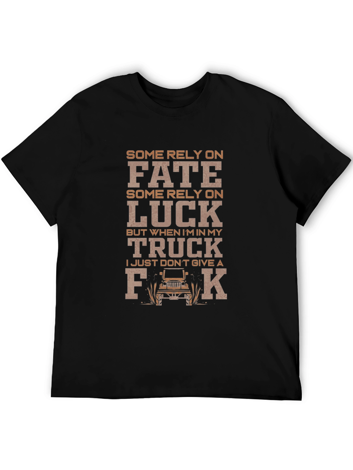 Fate Luck Truck Graphic T-Shirt