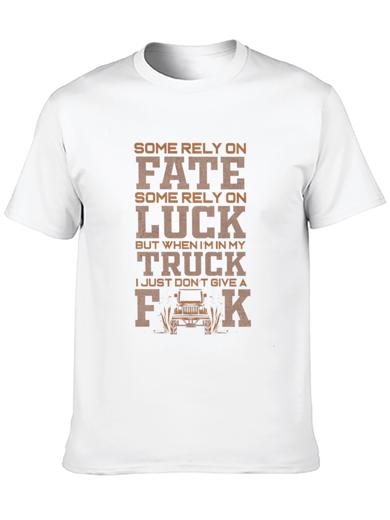Fate Luck Truck Graphic T-Shirt