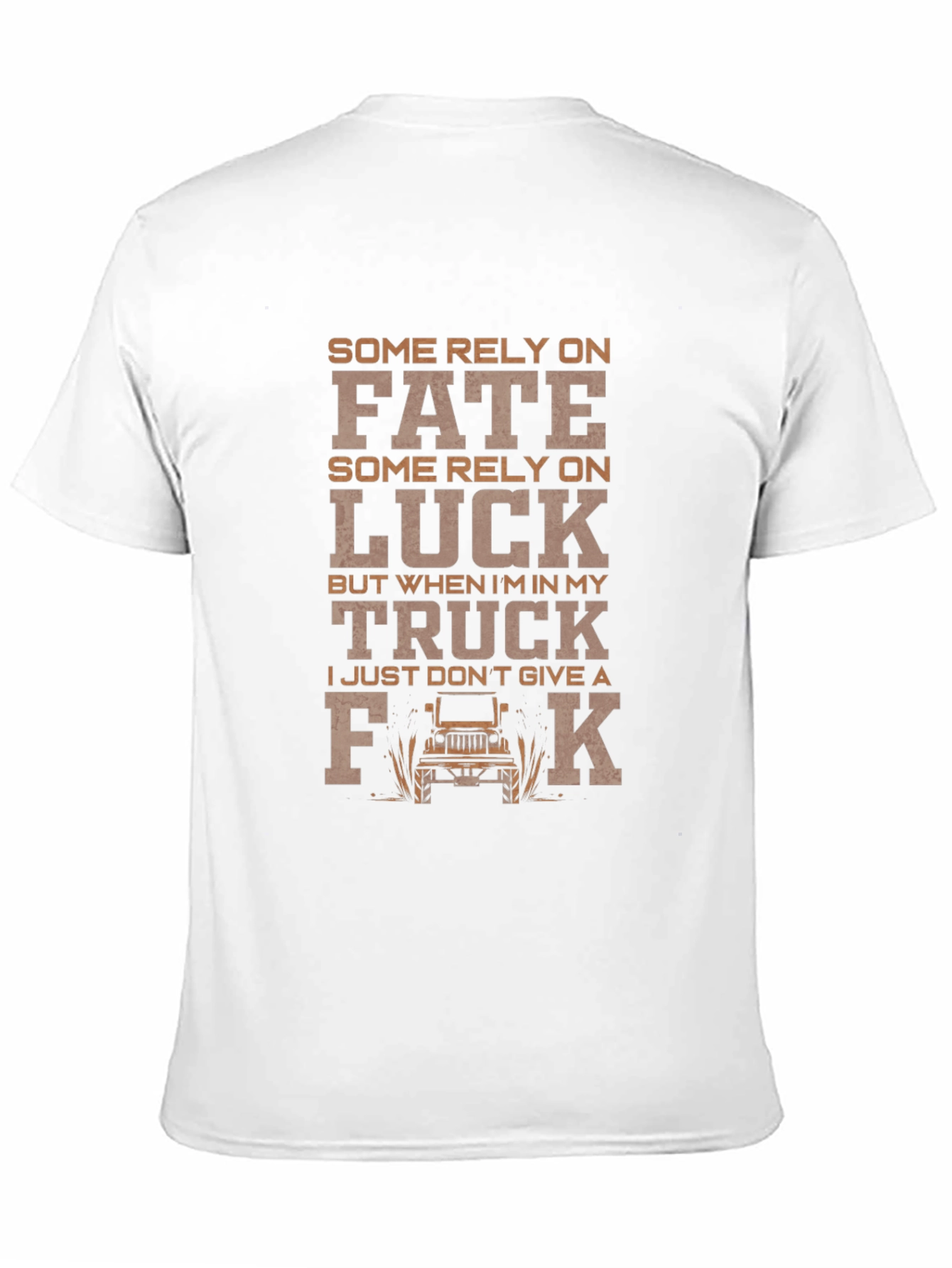 Fate Luck Truck Graphic T-Shirt