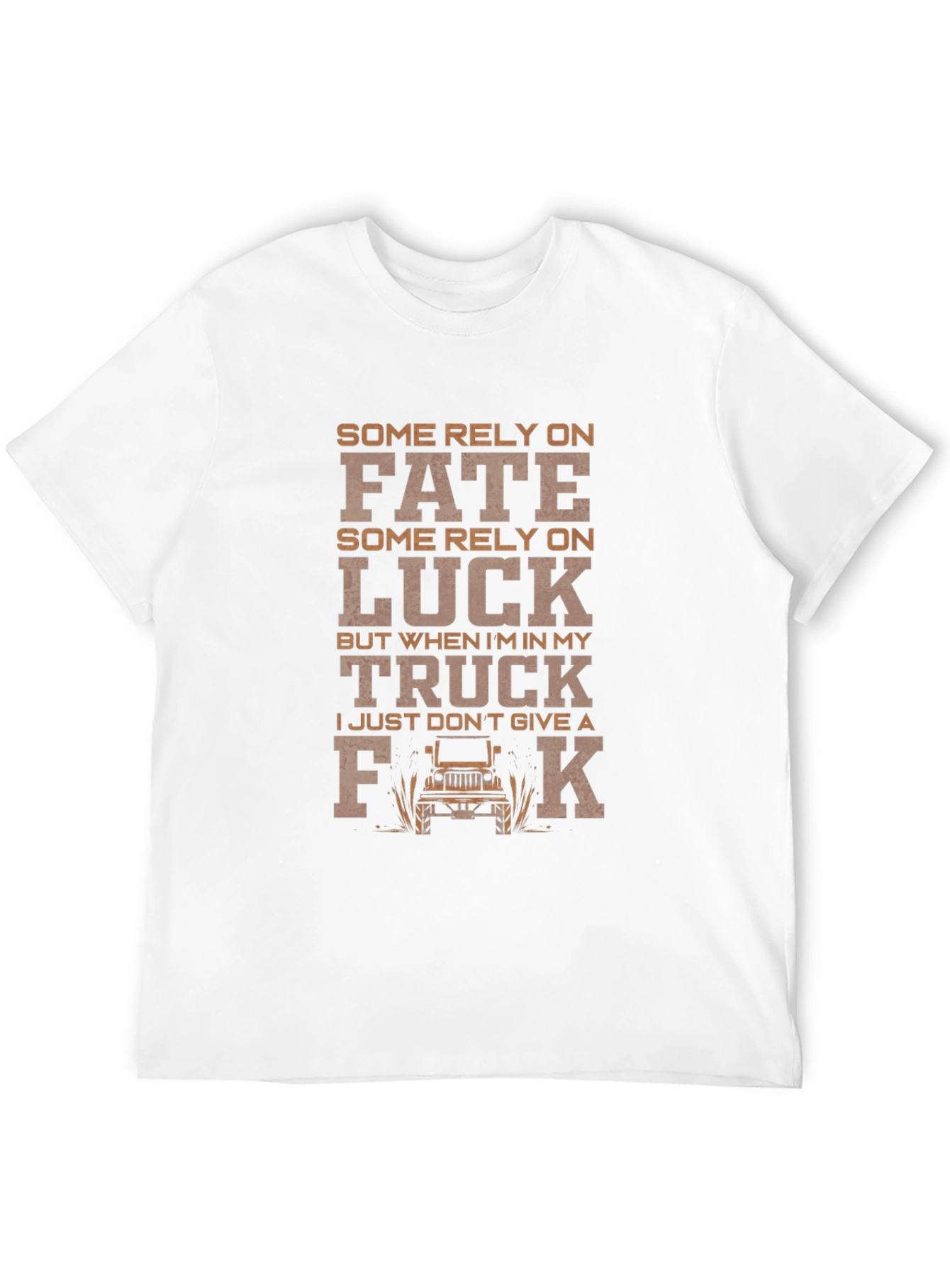 Fate Luck Truck Graphic T-Shirt